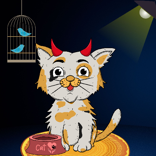 Happy Hoomens Cat#0540 NFT on Algorand