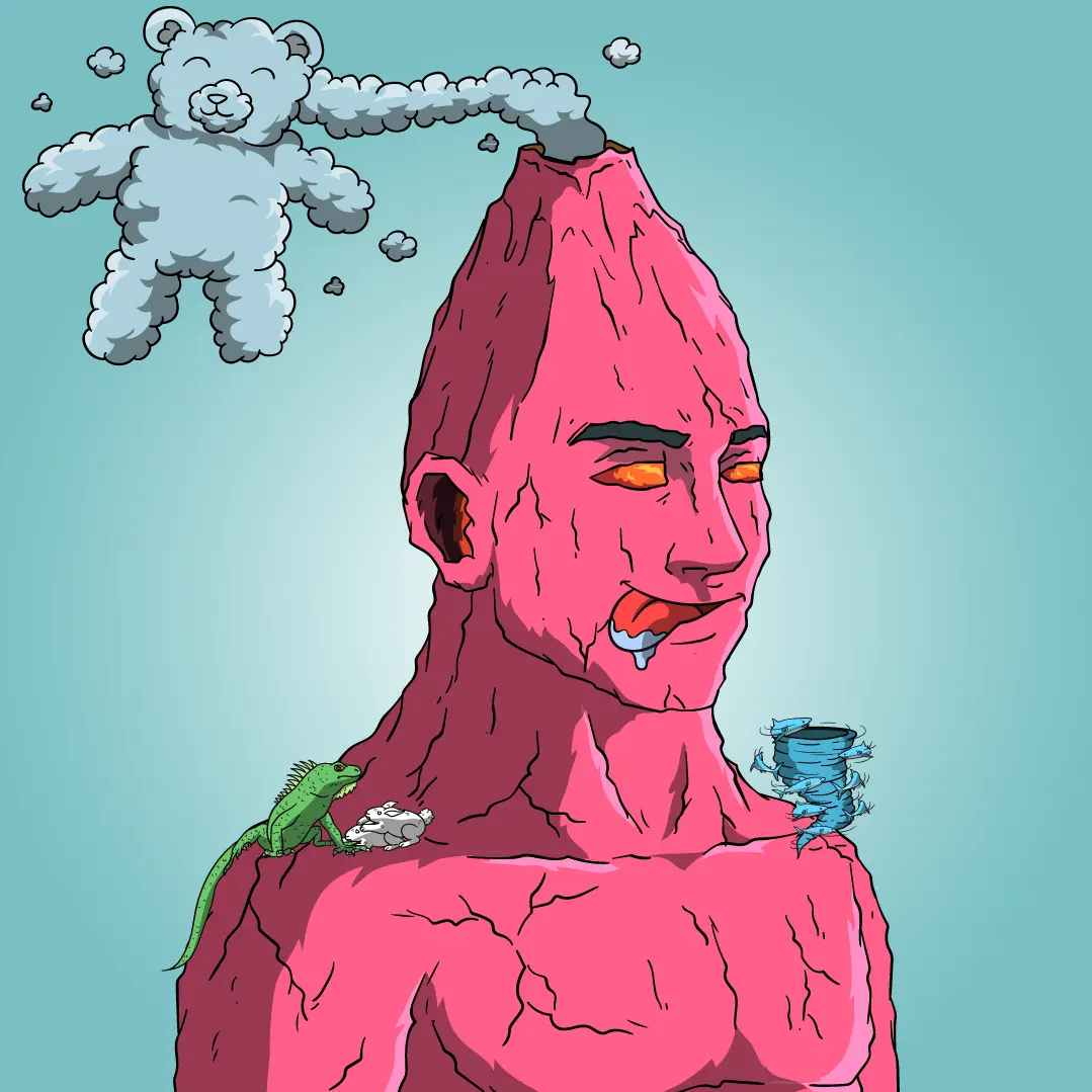 Volcano Boyz #1451 NFT on Algorand