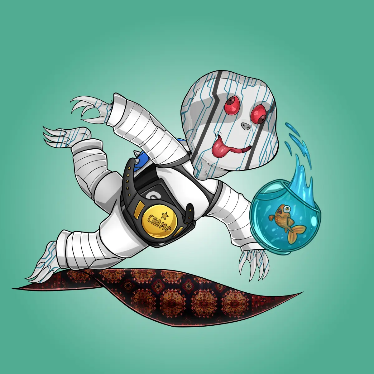 Rug Friends  #5699 NFT on Algorand