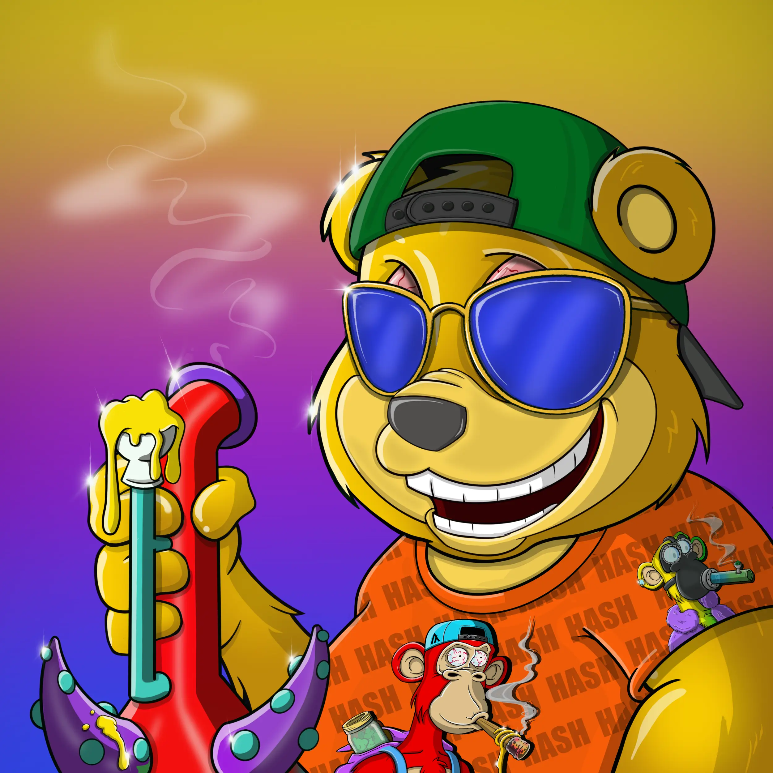 Burnin Bears #1931 NFT on Algorand