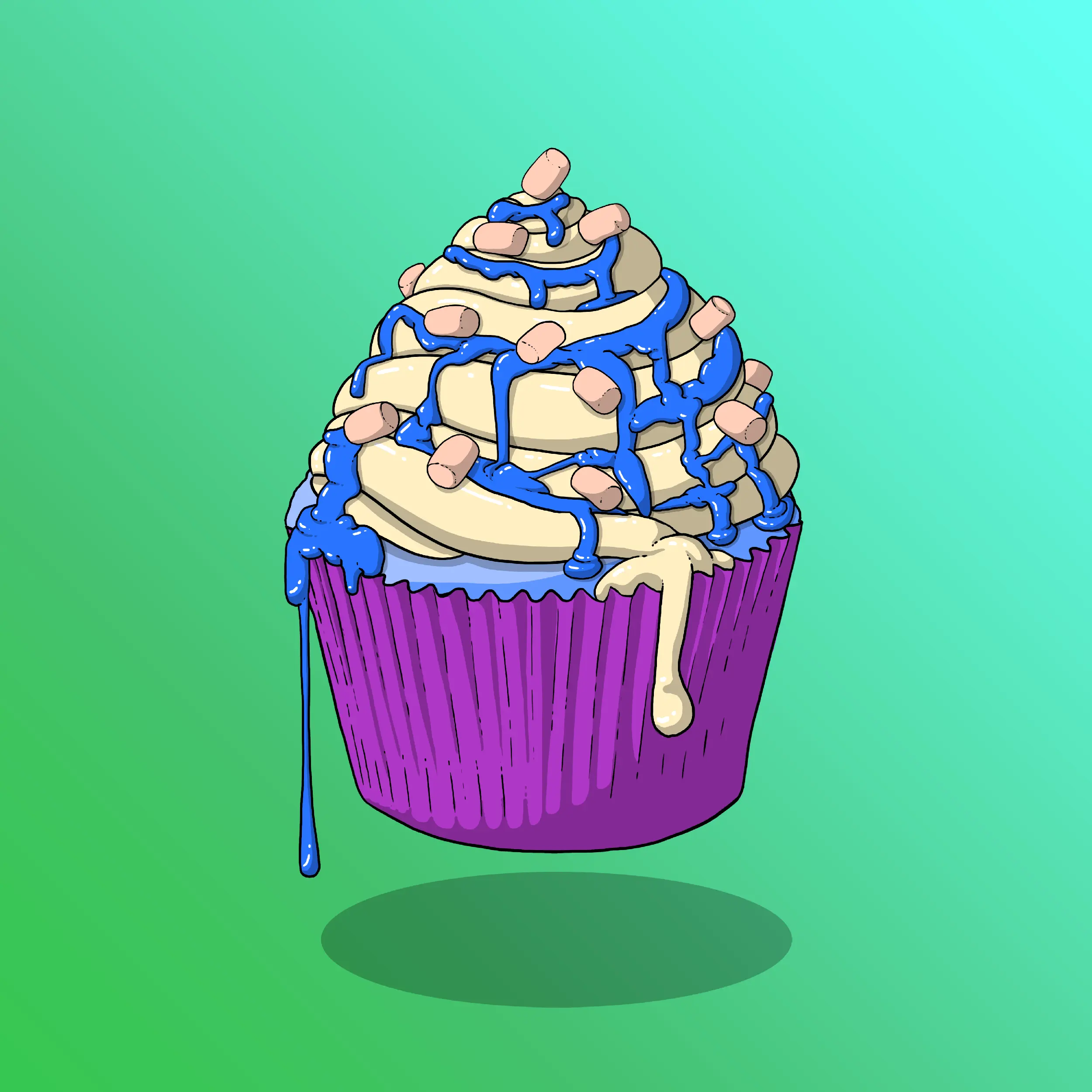 Cupcakes #159 NFT on Algorand