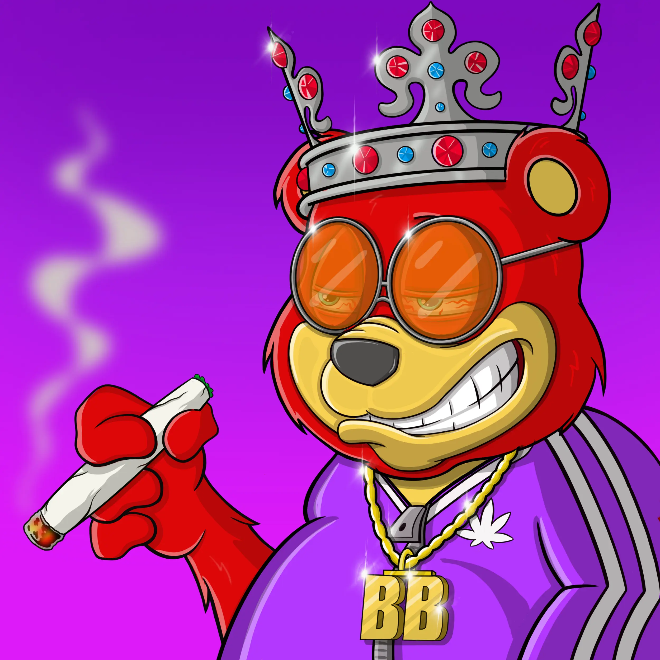 Burnin Bears #479 NFT on Algorand