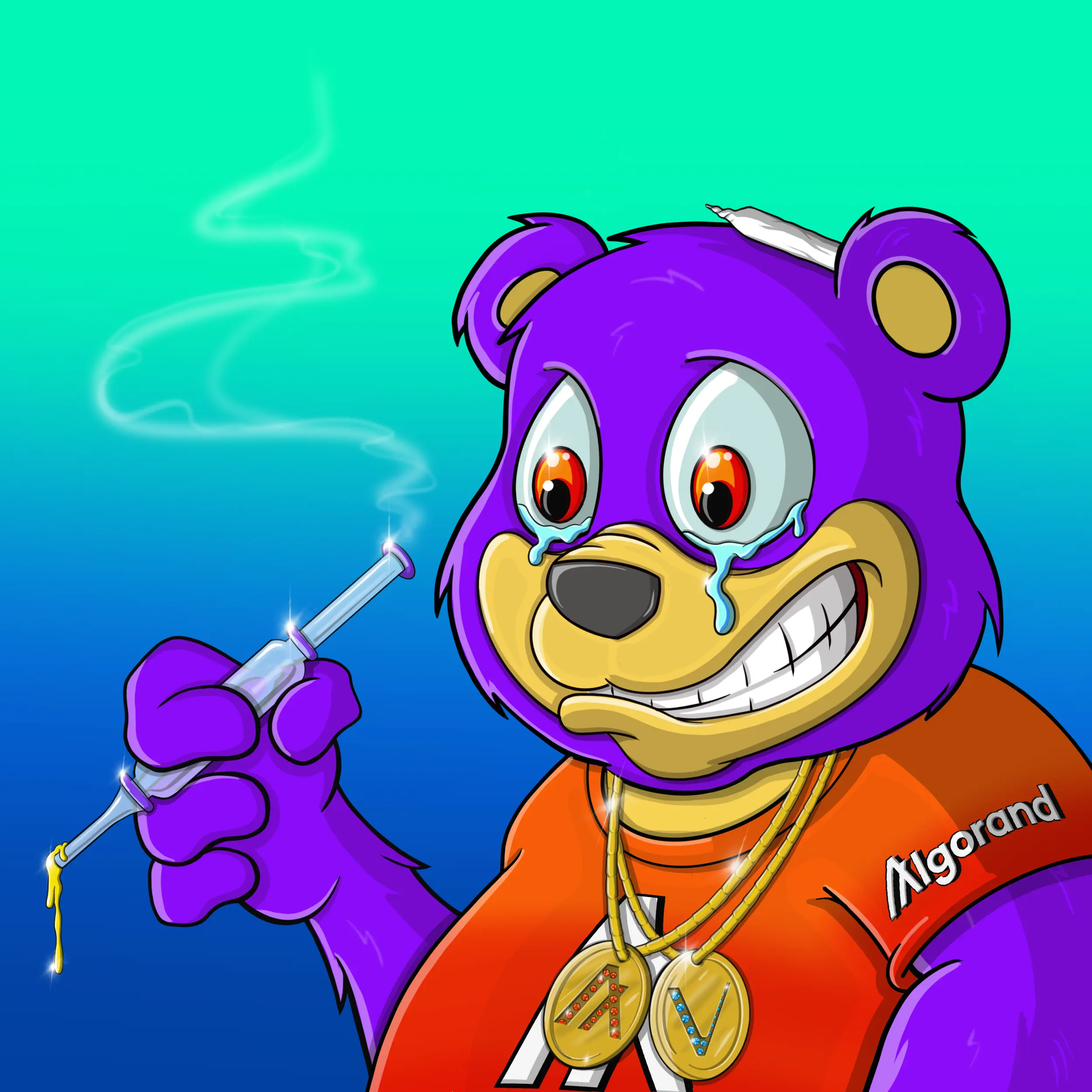 Burnin Bears #2122 NFT on Algorand