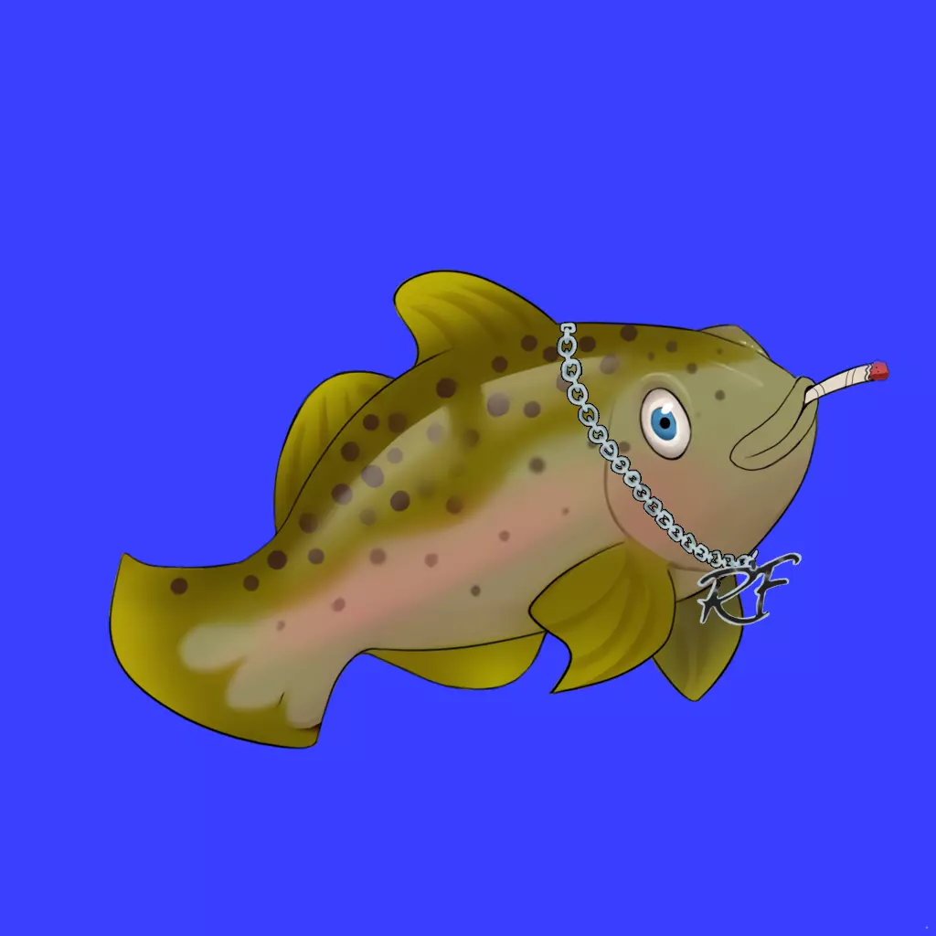 Clown Fish #184 NFT on Algorand