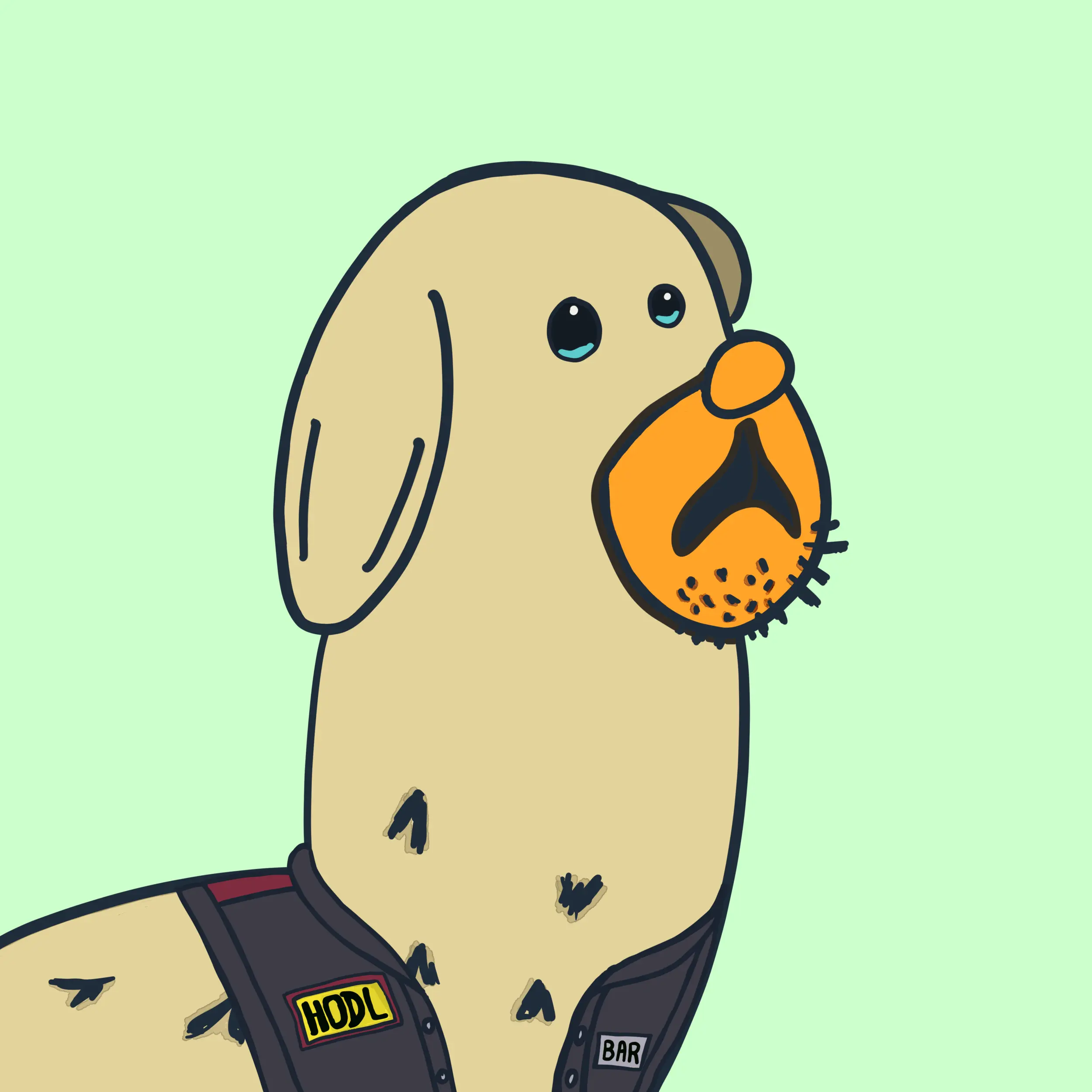 HODLR #840 NFT on Algorand