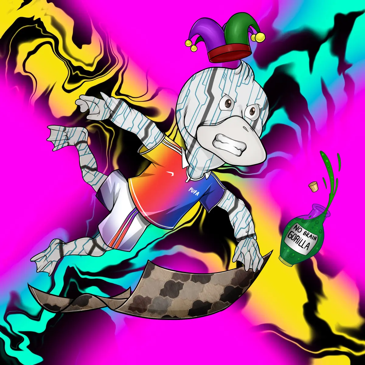 Rug Friends  #1233 NFT on Algorand