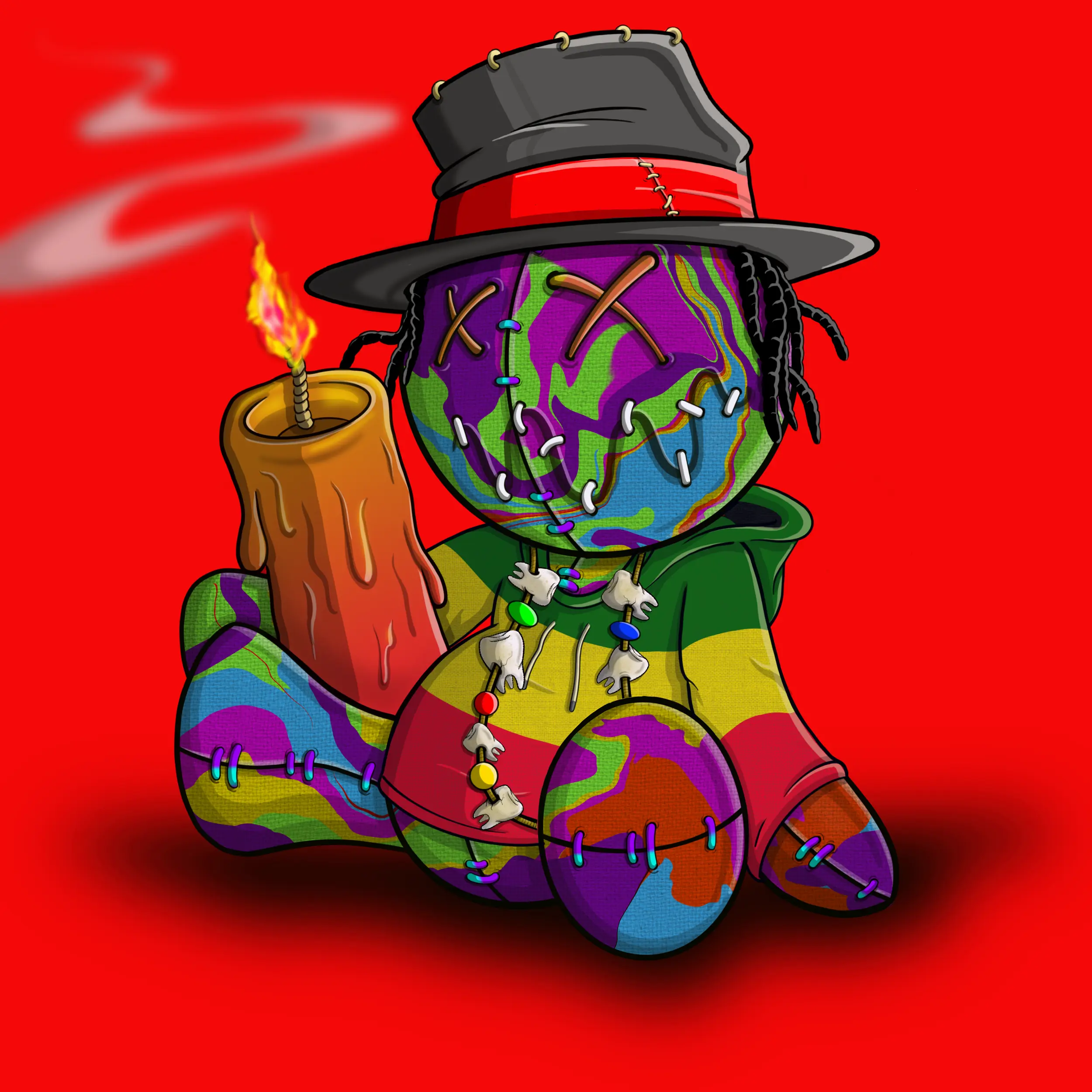 Trippy Stitch #533 NFT on Algorand