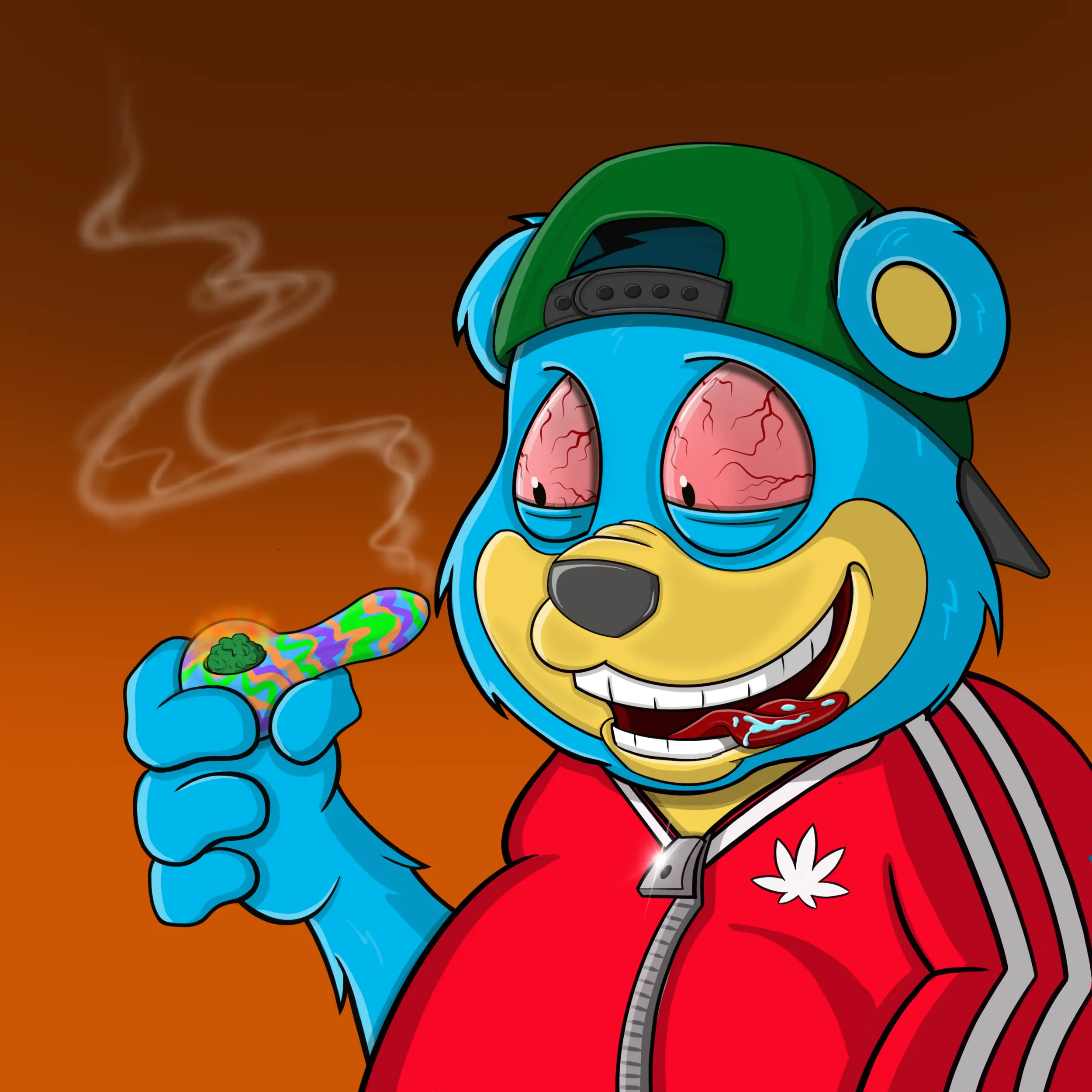 Burnin Bears #763 NFT on Algorand