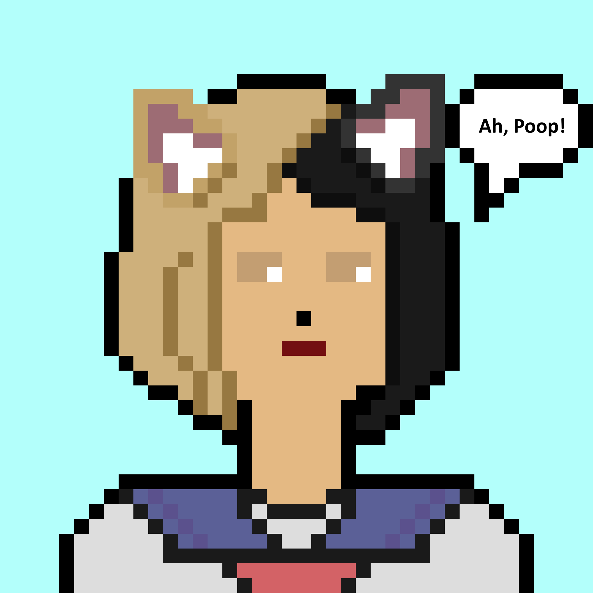 Catgirl Collection #455 NFT on Algorand