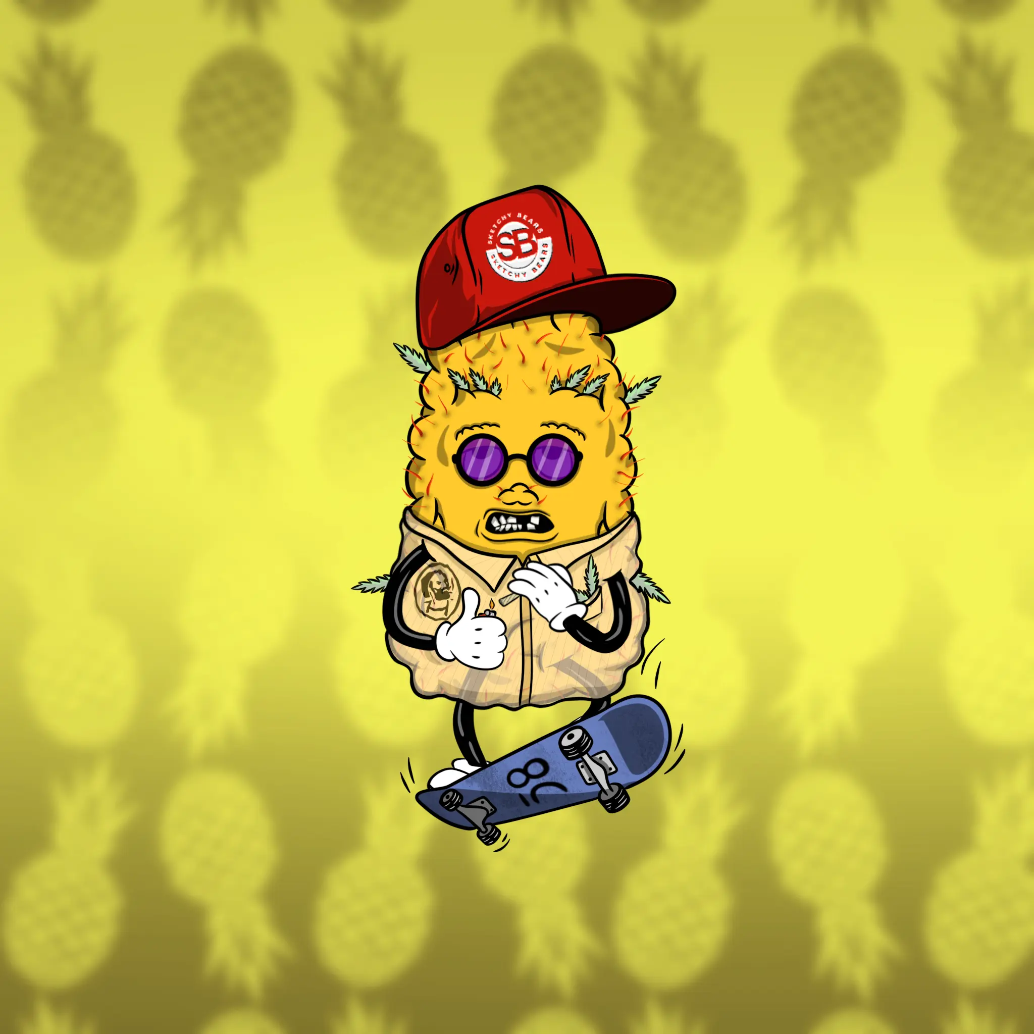 Blazing Budz #30 NFT on Algorand