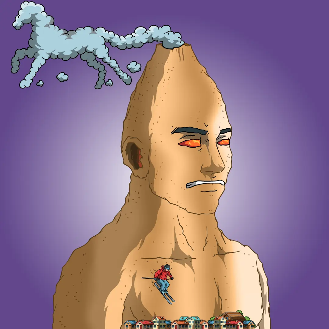 Volcano Boyz #1383 NFT on Algorand