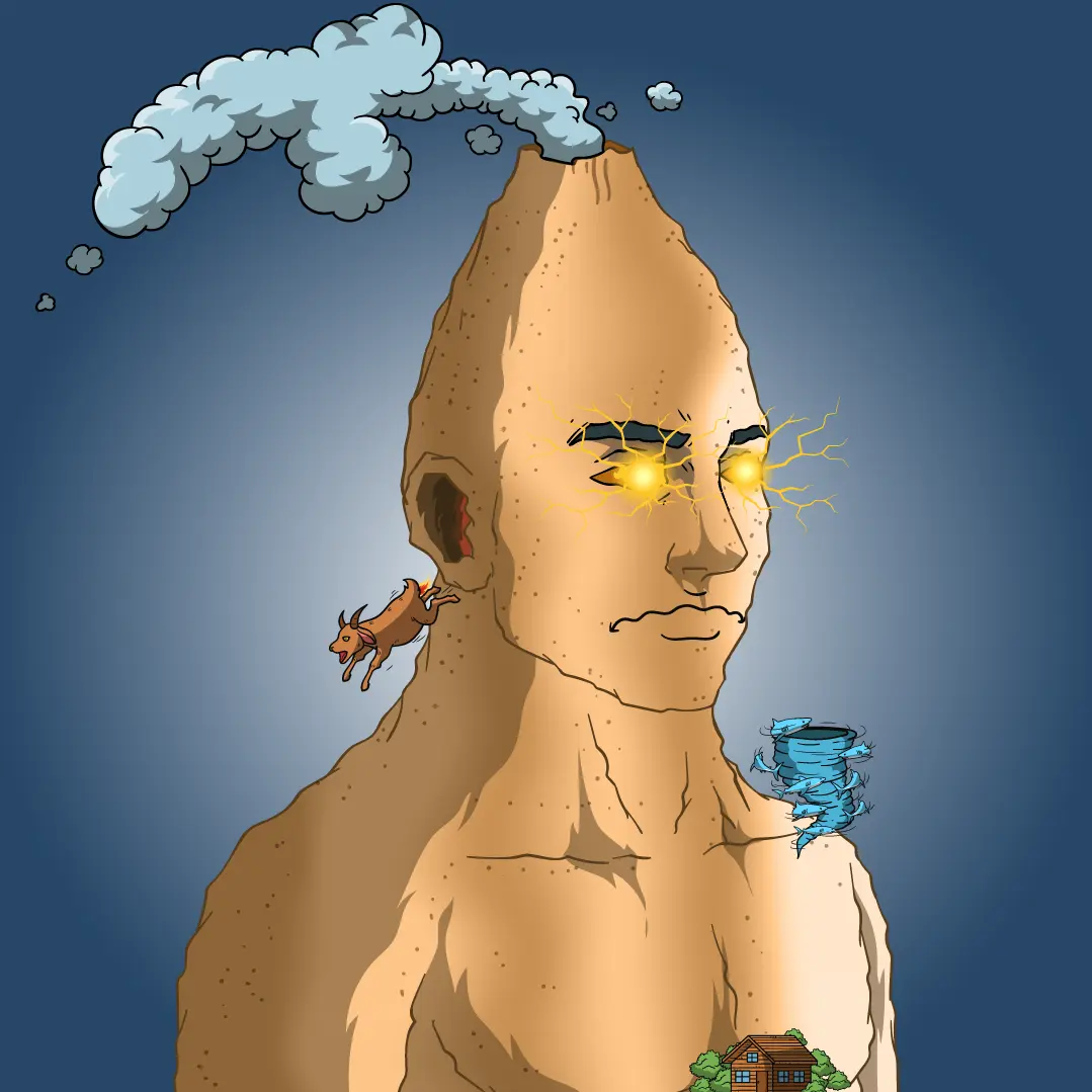 Volcano Boyz #1263 NFT on Algorand