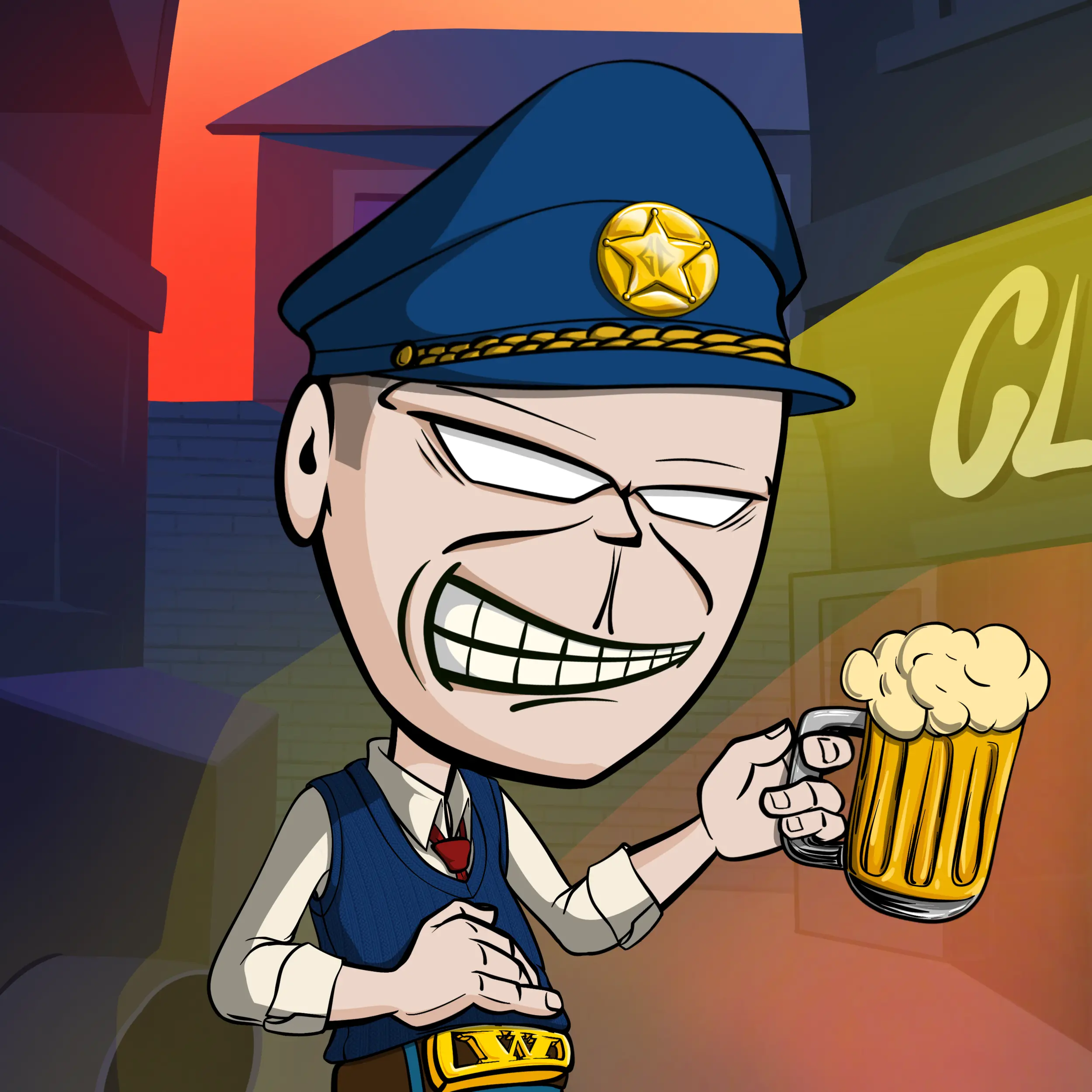 CoolCockGangs #839 NFT on Algorand