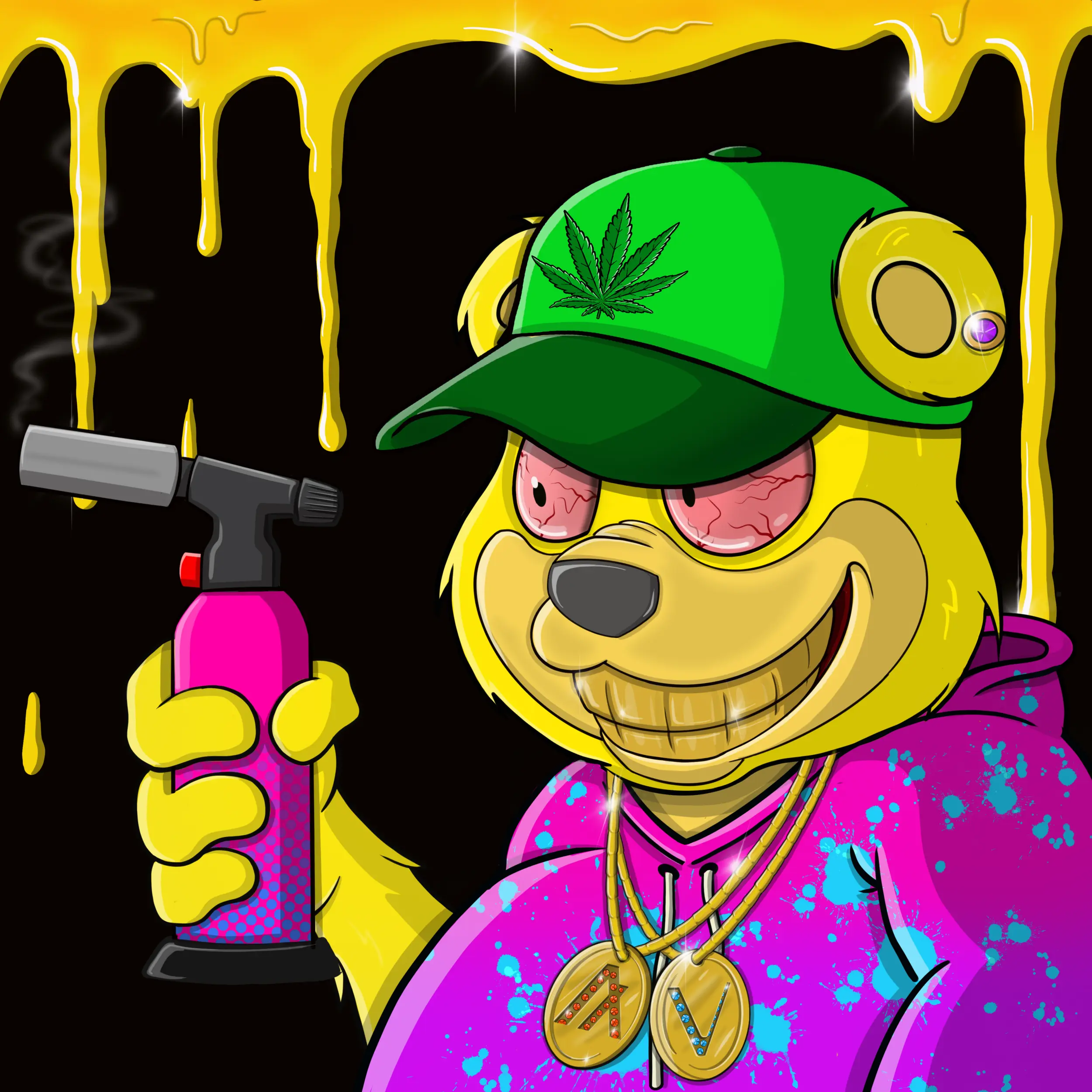 Burnin Bears #695 NFT on Algorand