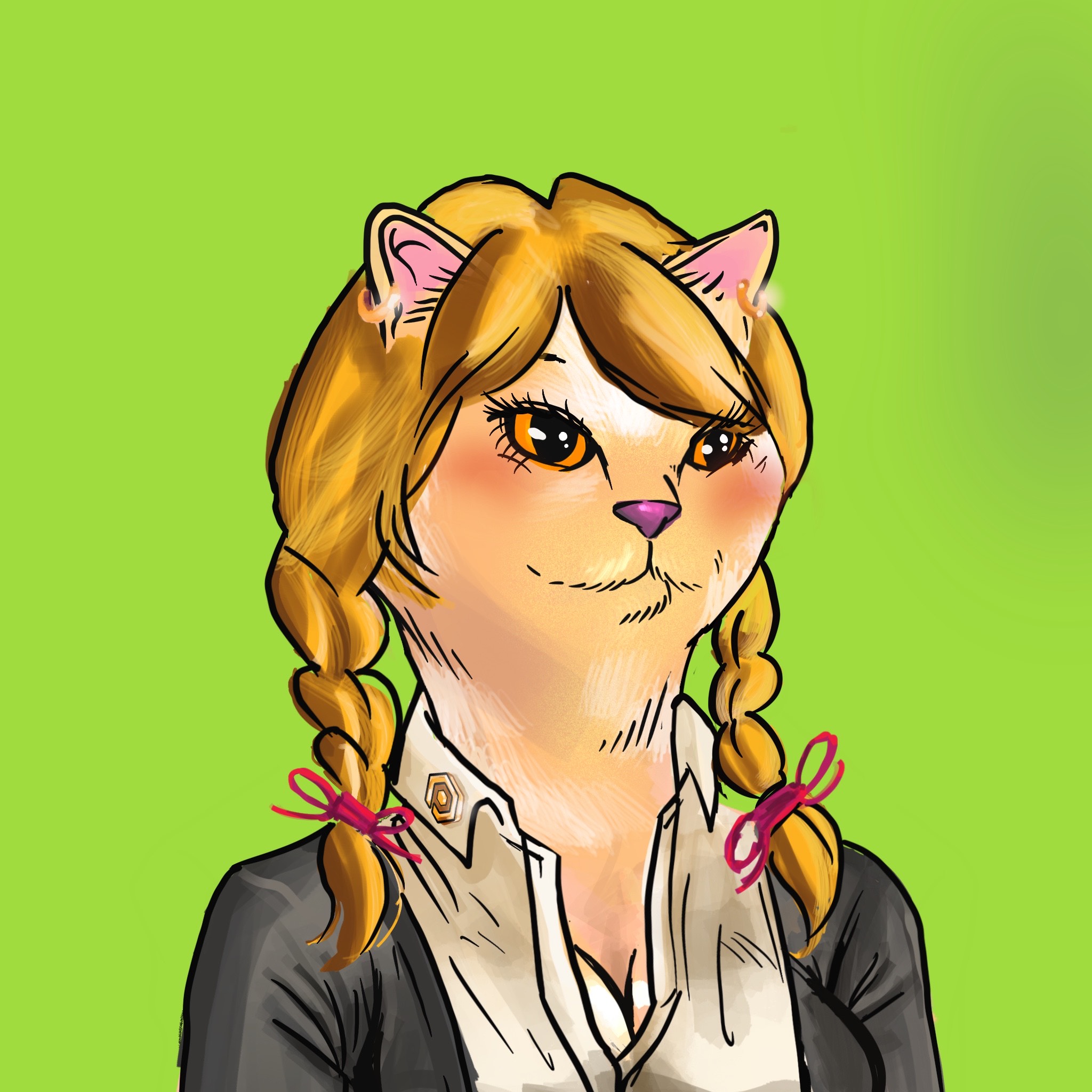 Opulcat #7 NFT on Algorand