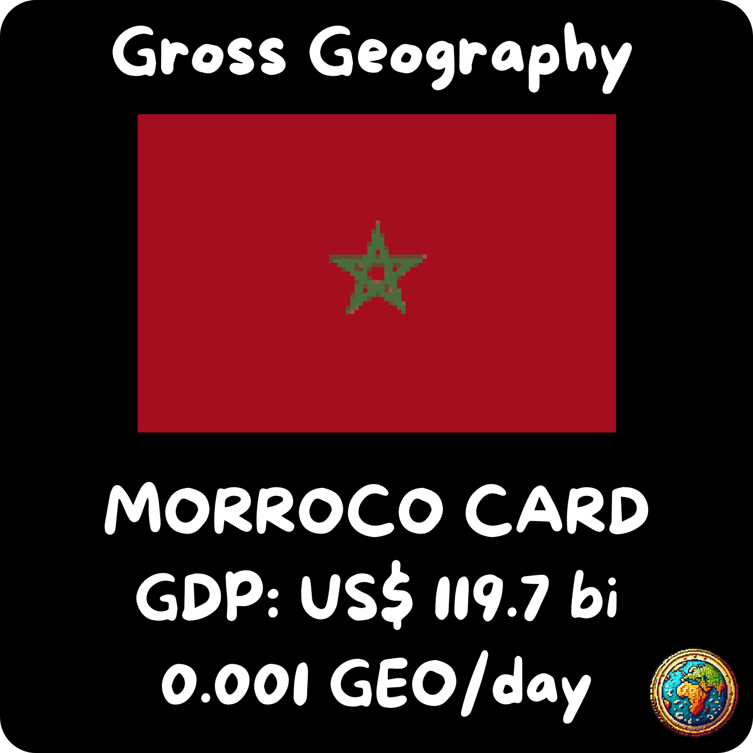 Morroco Card NFT on Algorand