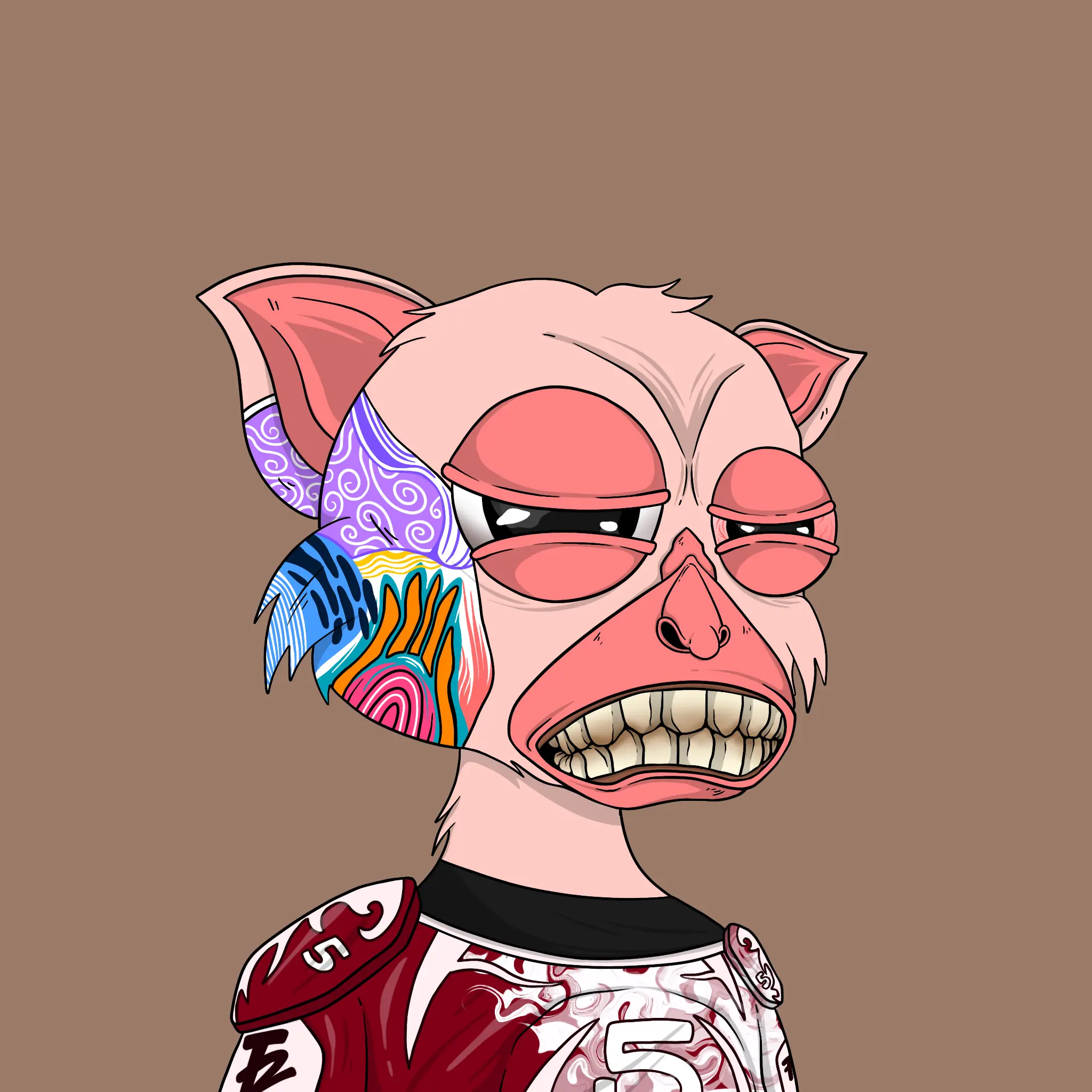 Trendy Tarsier #2147 NFT on Algorand