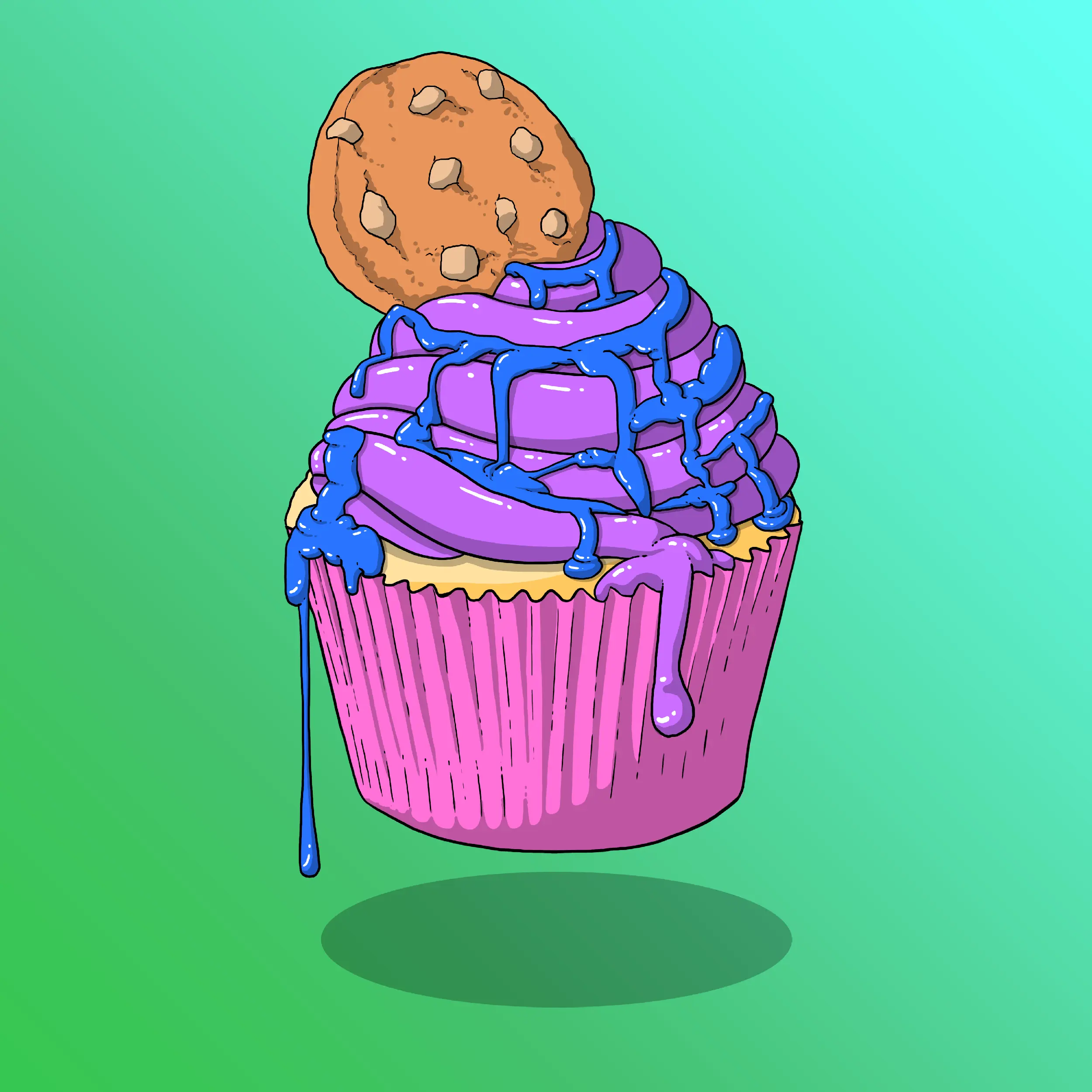 Cupcakes #56 NFT on Algorand