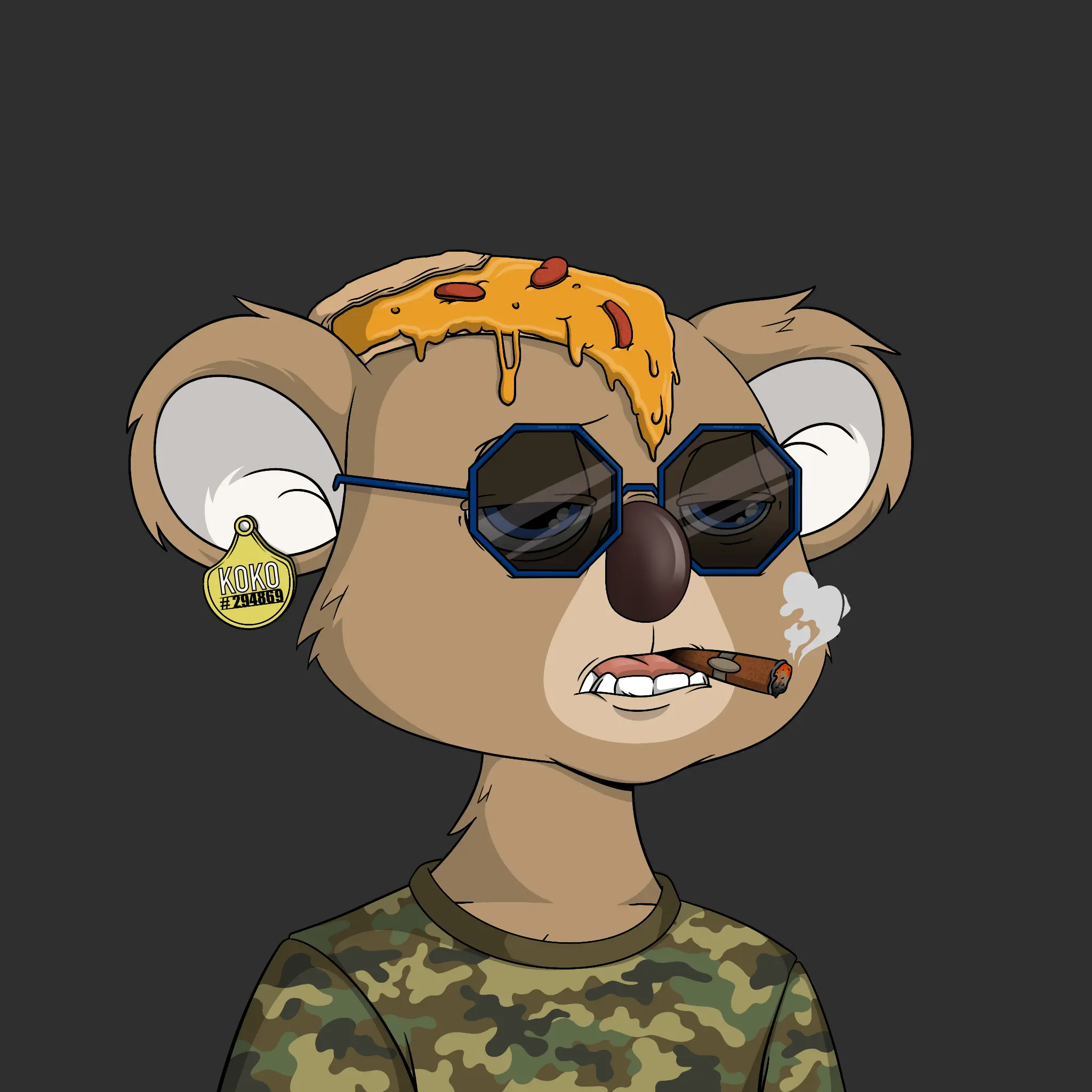 Bad Koala Society #1064 NFT on Algorand