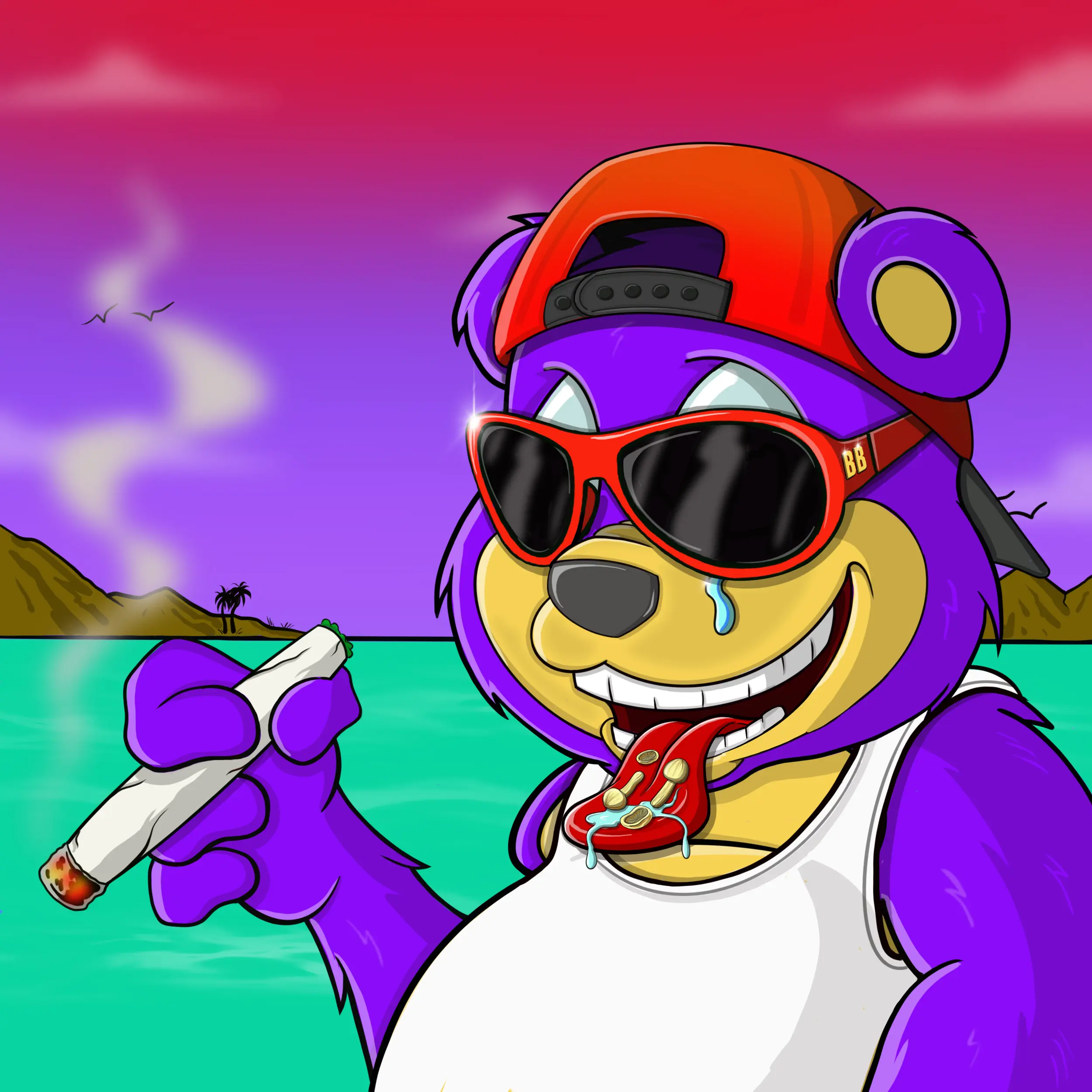 Burnin Bears #176 NFT on Algorand