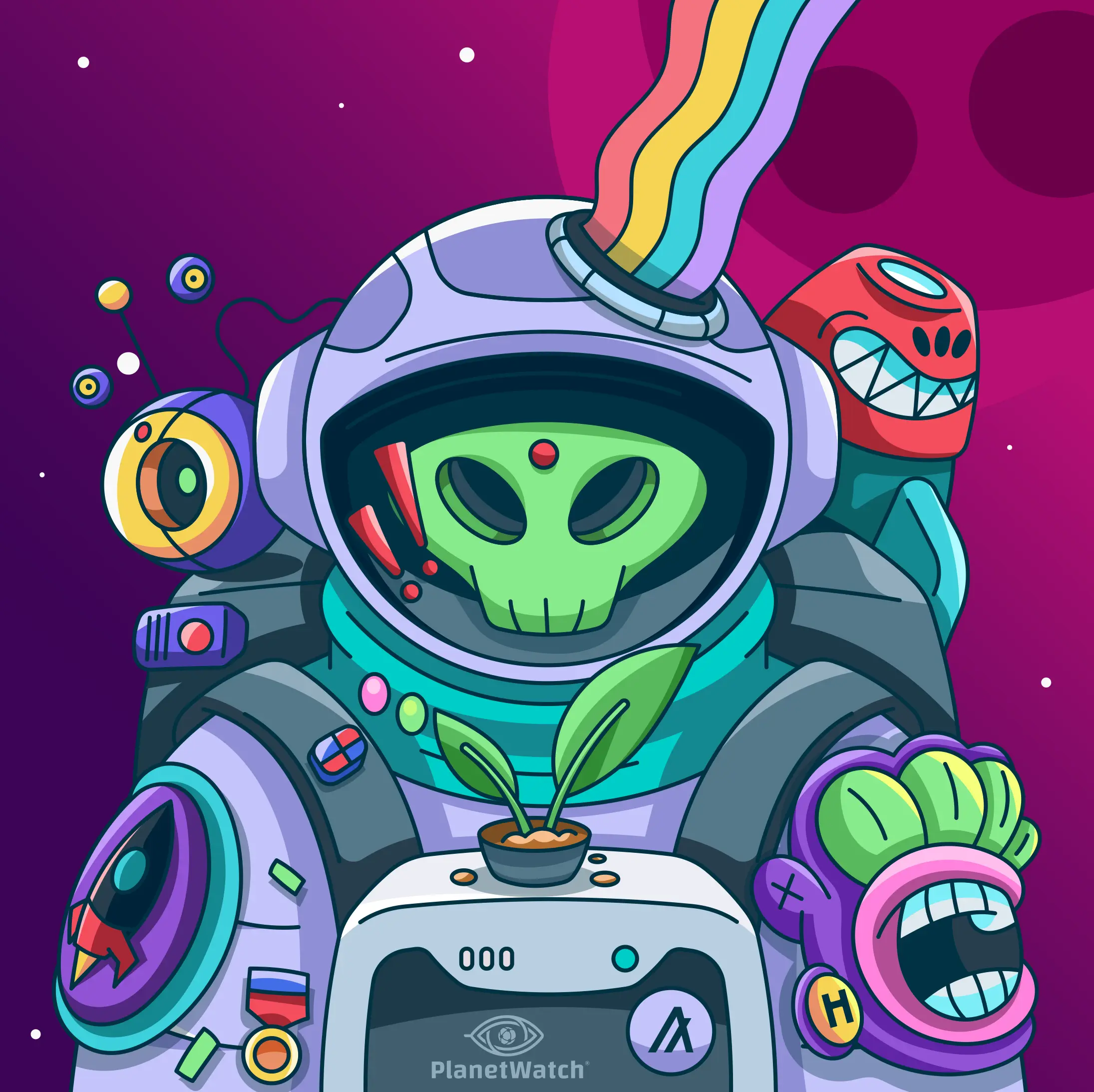 Atomic Astros #246 NFT on Algorand
