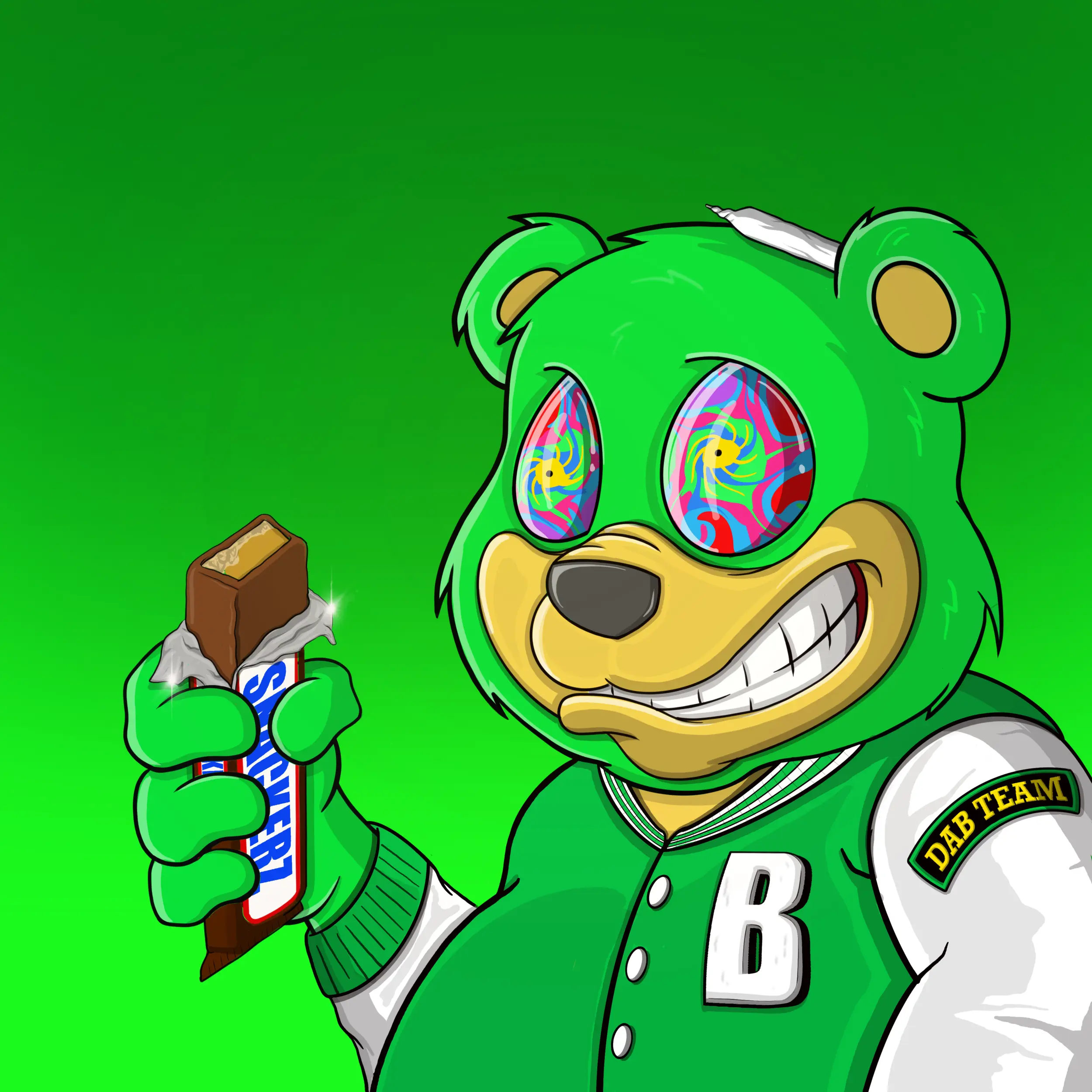 Burnin Bears #1869 NFT on Algorand