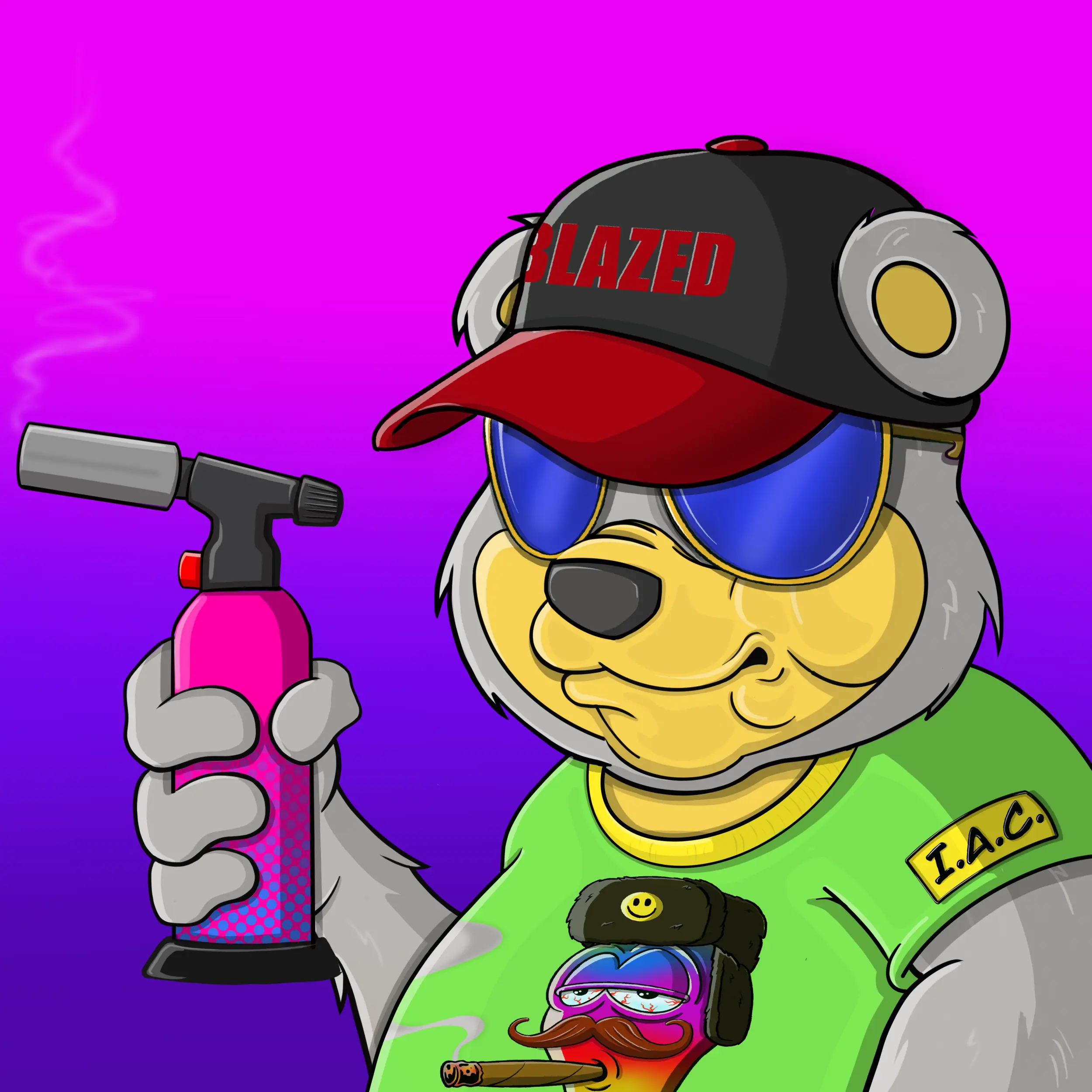 Burnin Bears #1316 NFT on Algorand