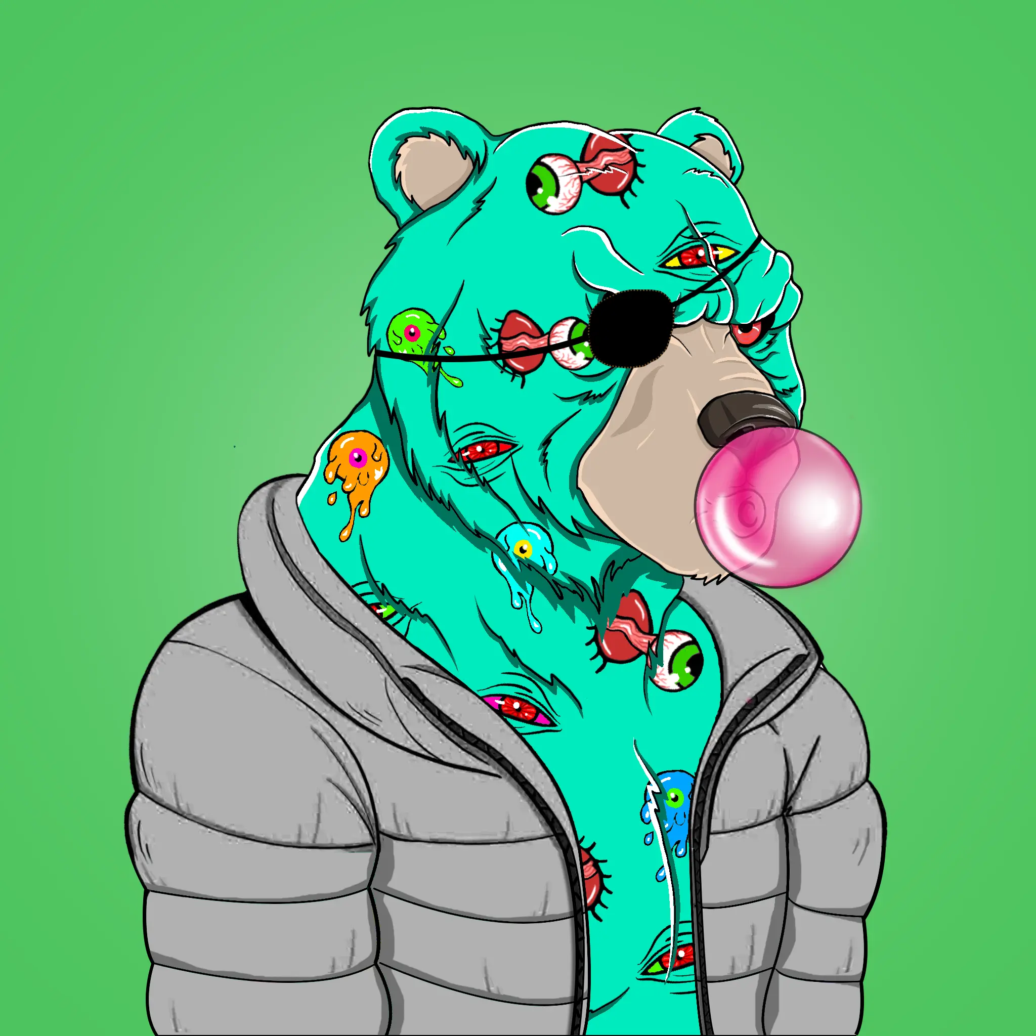 Mad Bears #194 NFT on Algorand