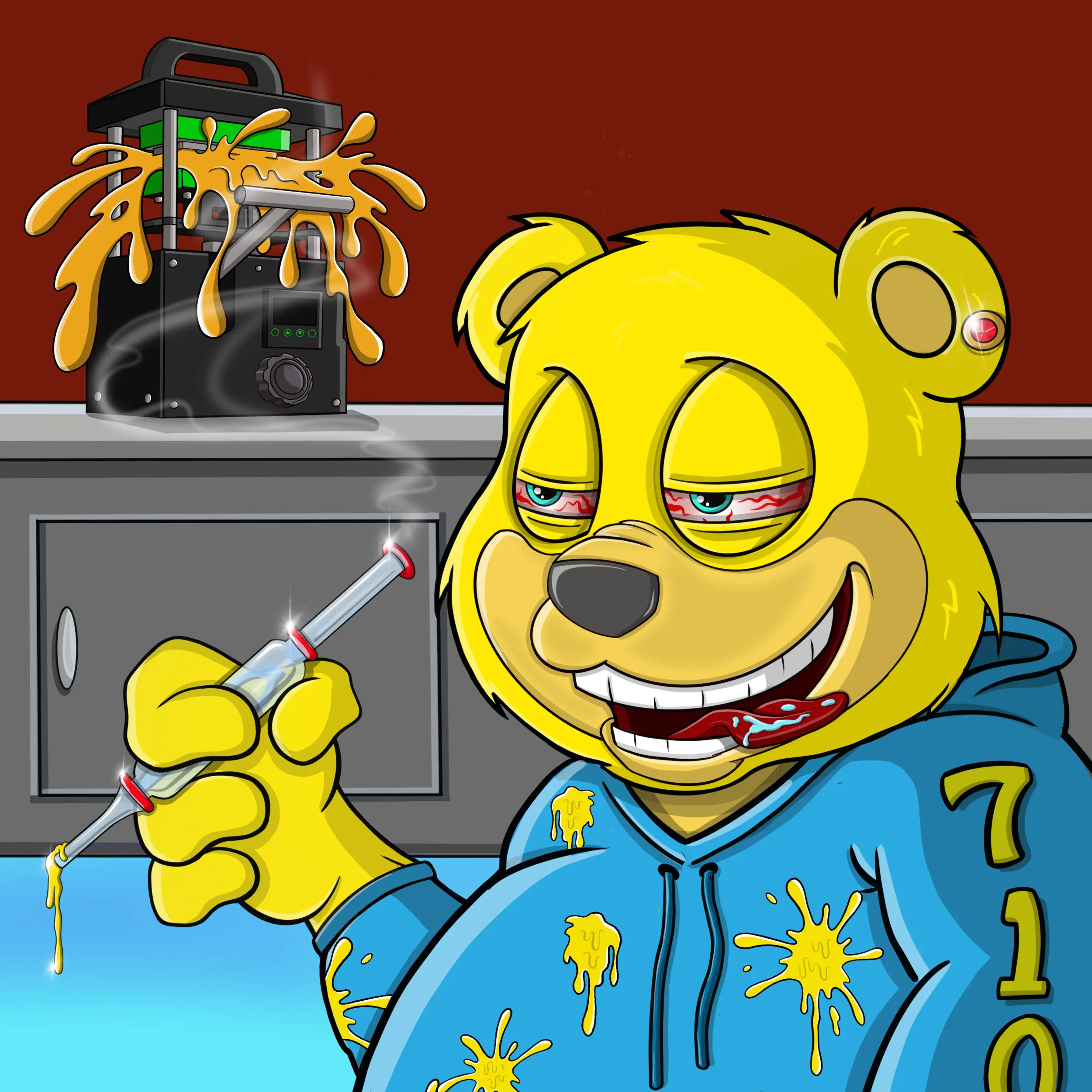 Burnin Bears #2061 NFT on Algorand