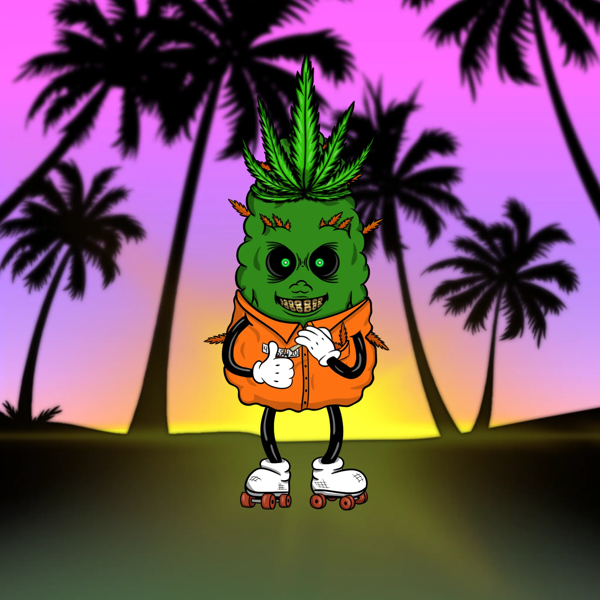 Blazing Budz #89 NFT on Algorand