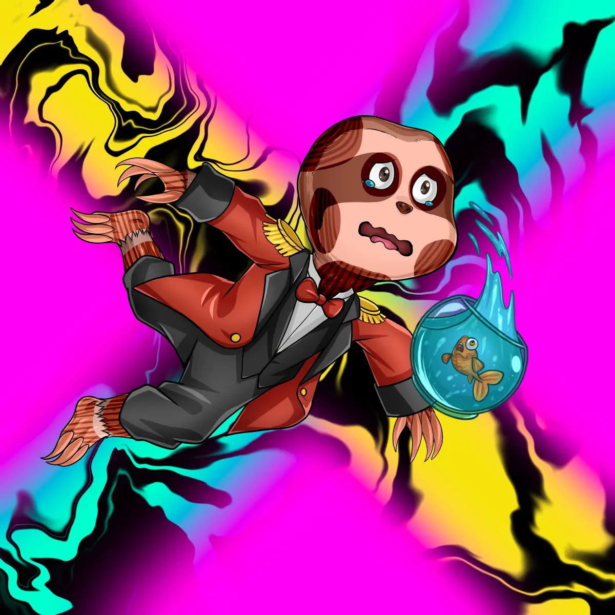 Rug Friends  #4496 NFT on Algorand