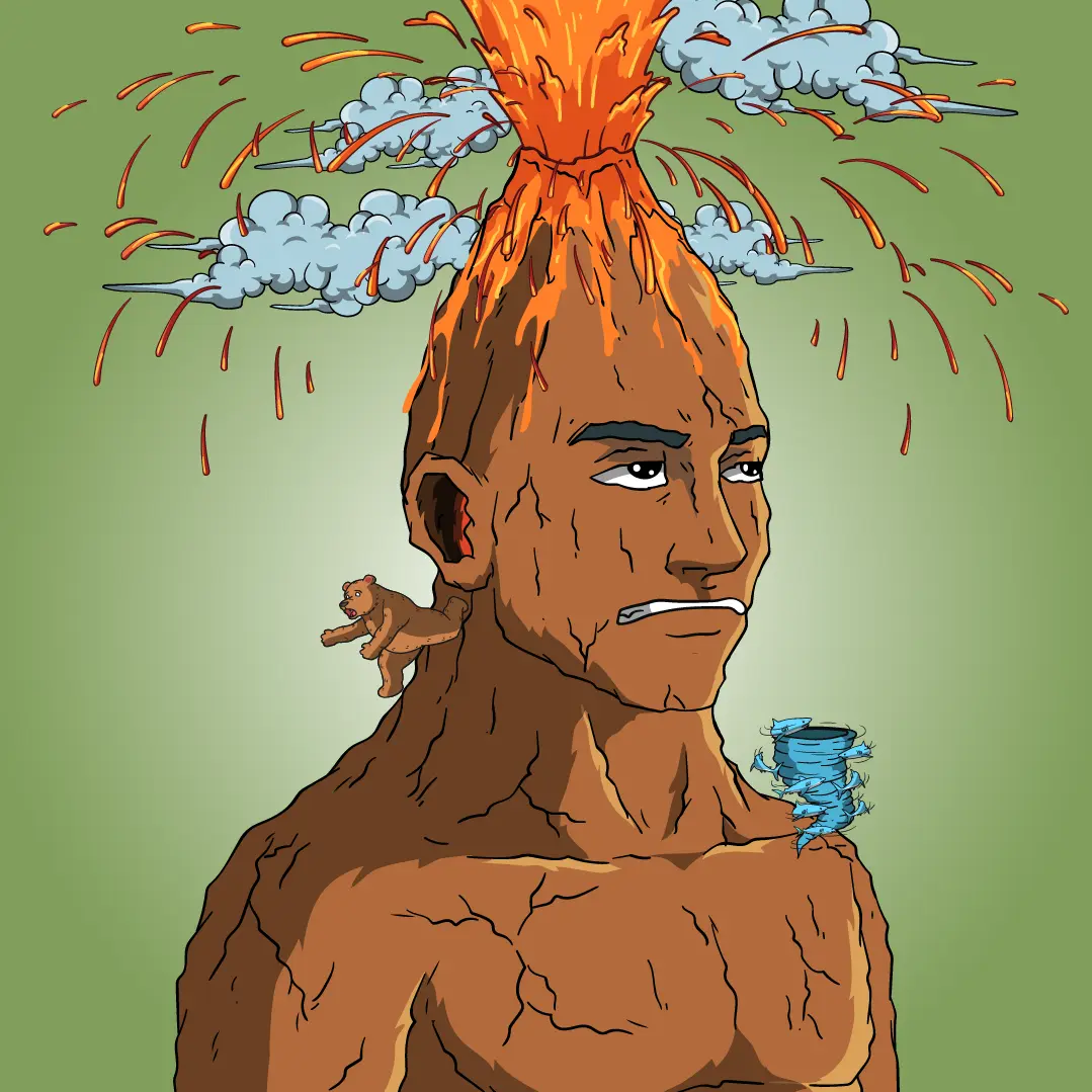 Volcano Boyz #1165 NFT on Algorand