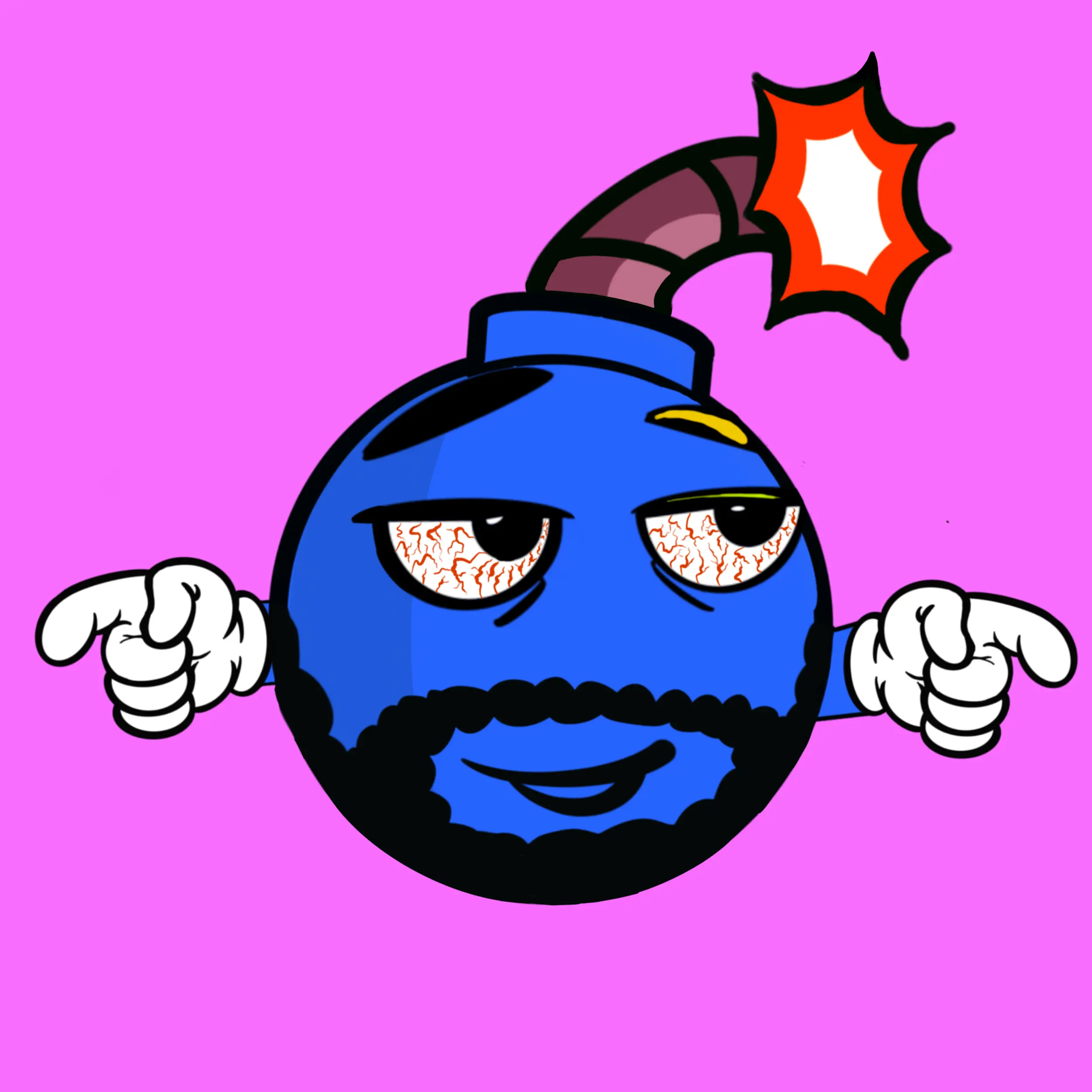 Crypto Bomber Krew #1728 NFT on Algorand