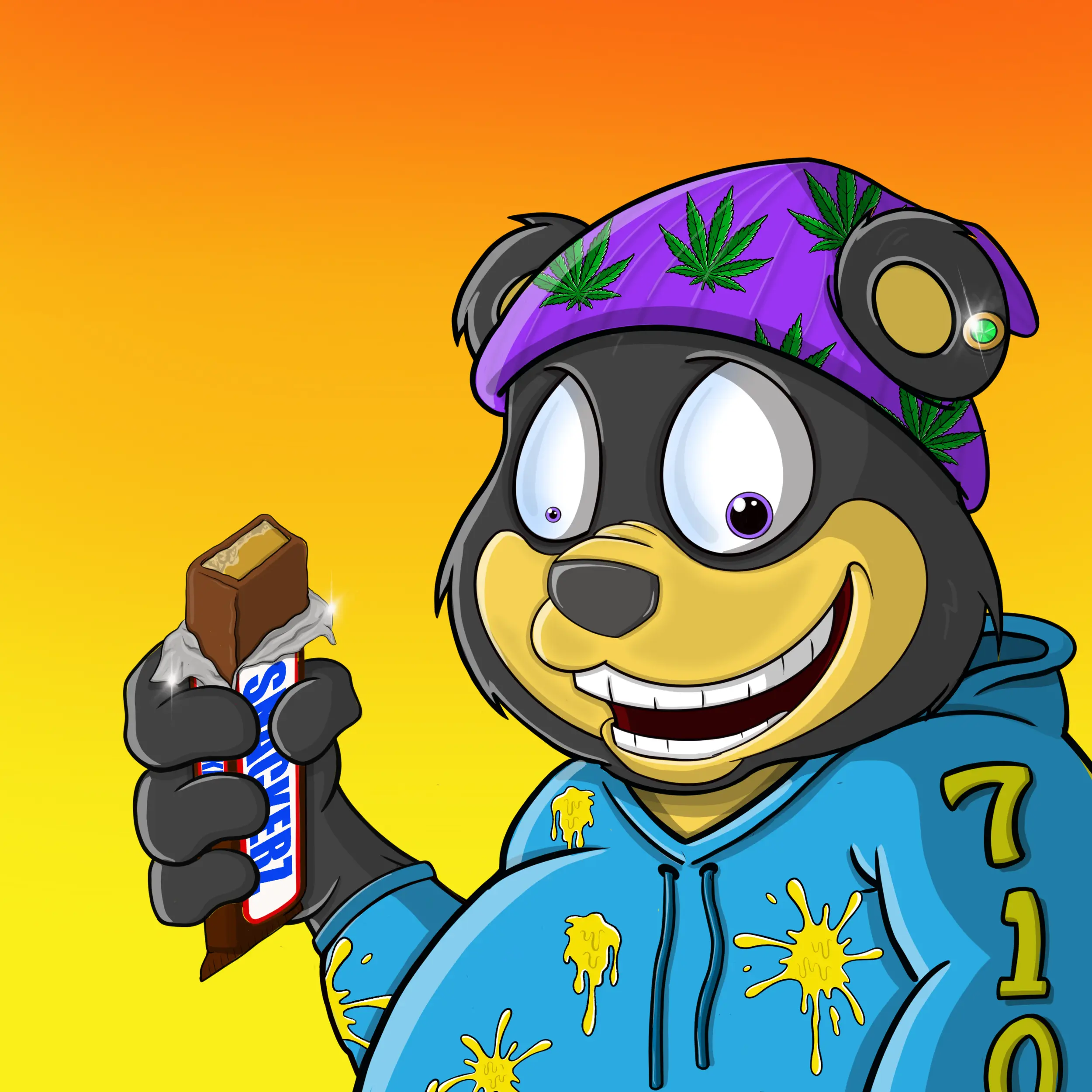 Burnin Bears #2226 NFT on Algorand