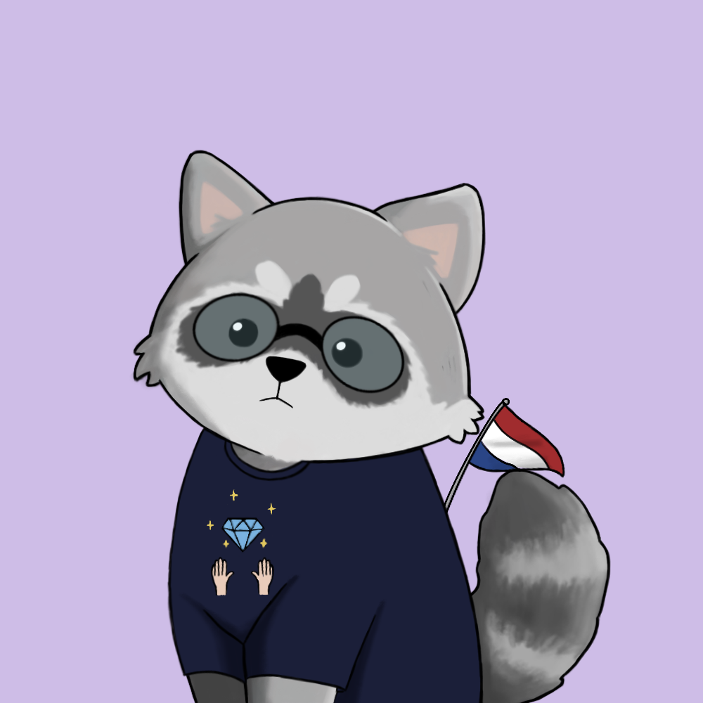 Raccoon #43 NFT on Algorand