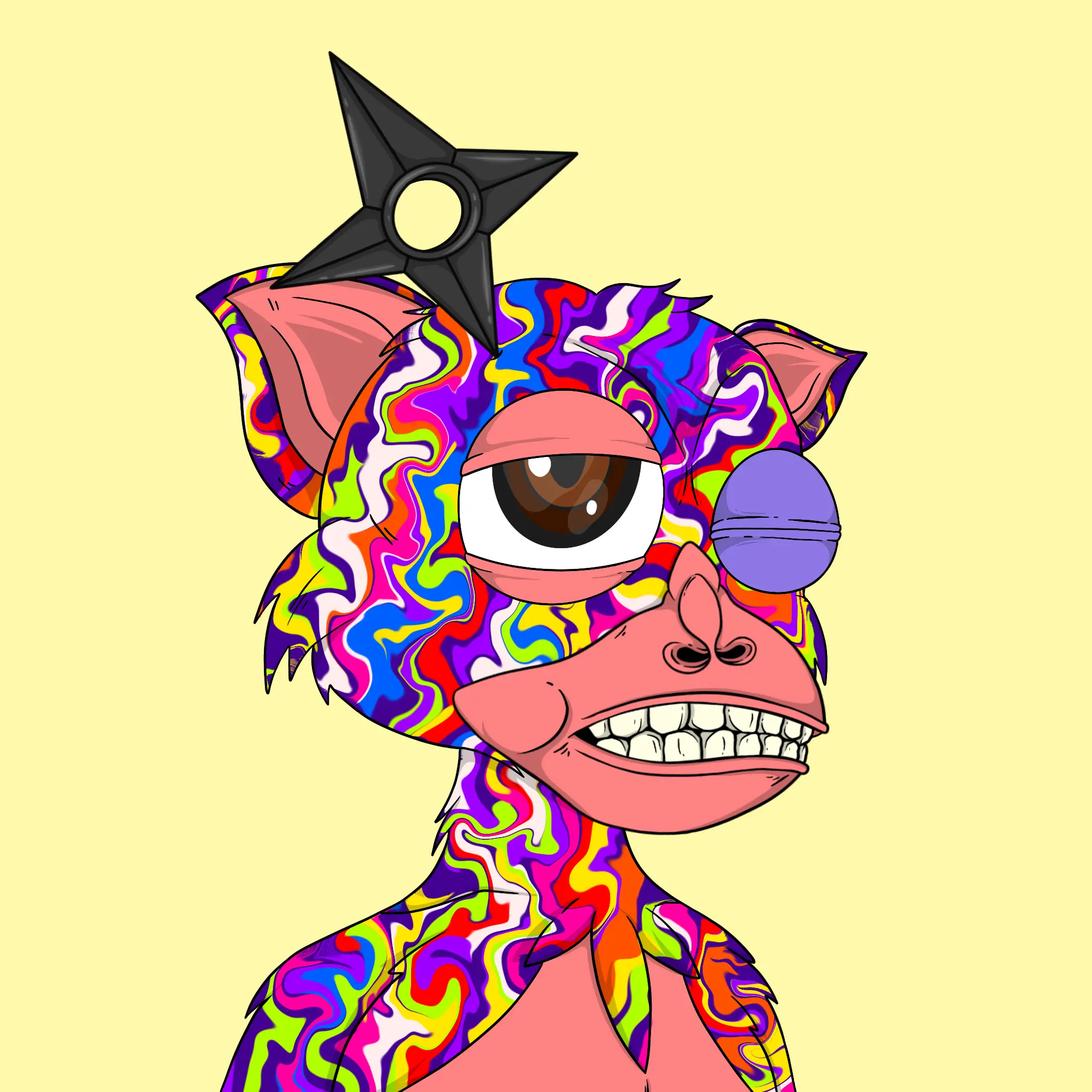 Trendy Tarsier #214 NFT on Algorand