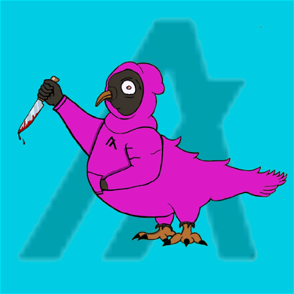 Ghettopigeonsnft#55Killer Pigeon