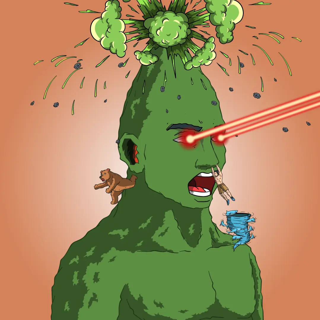 Volcano Boyz #1821 NFT on Algorand