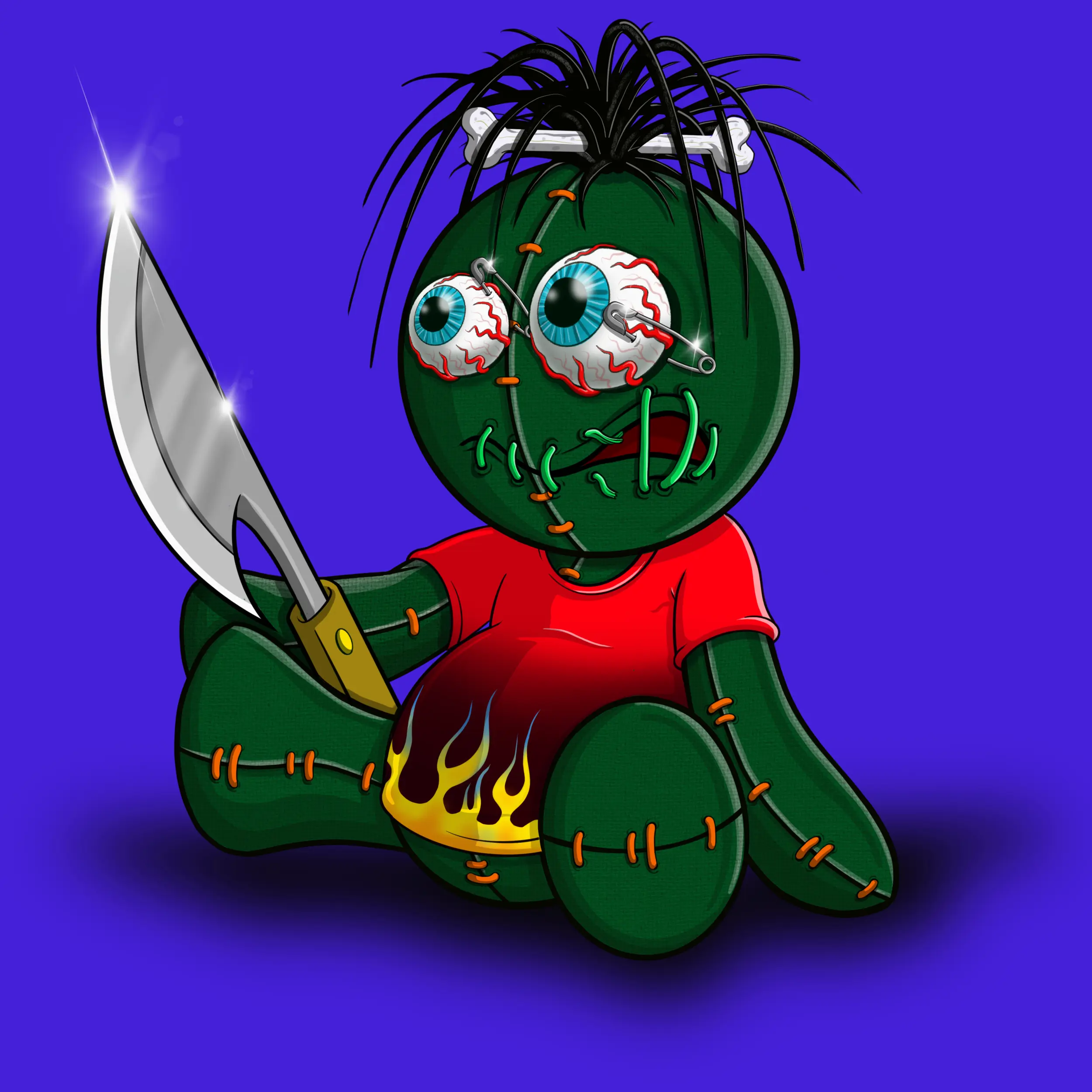 Trippy Stitch #131 NFT on Algorand