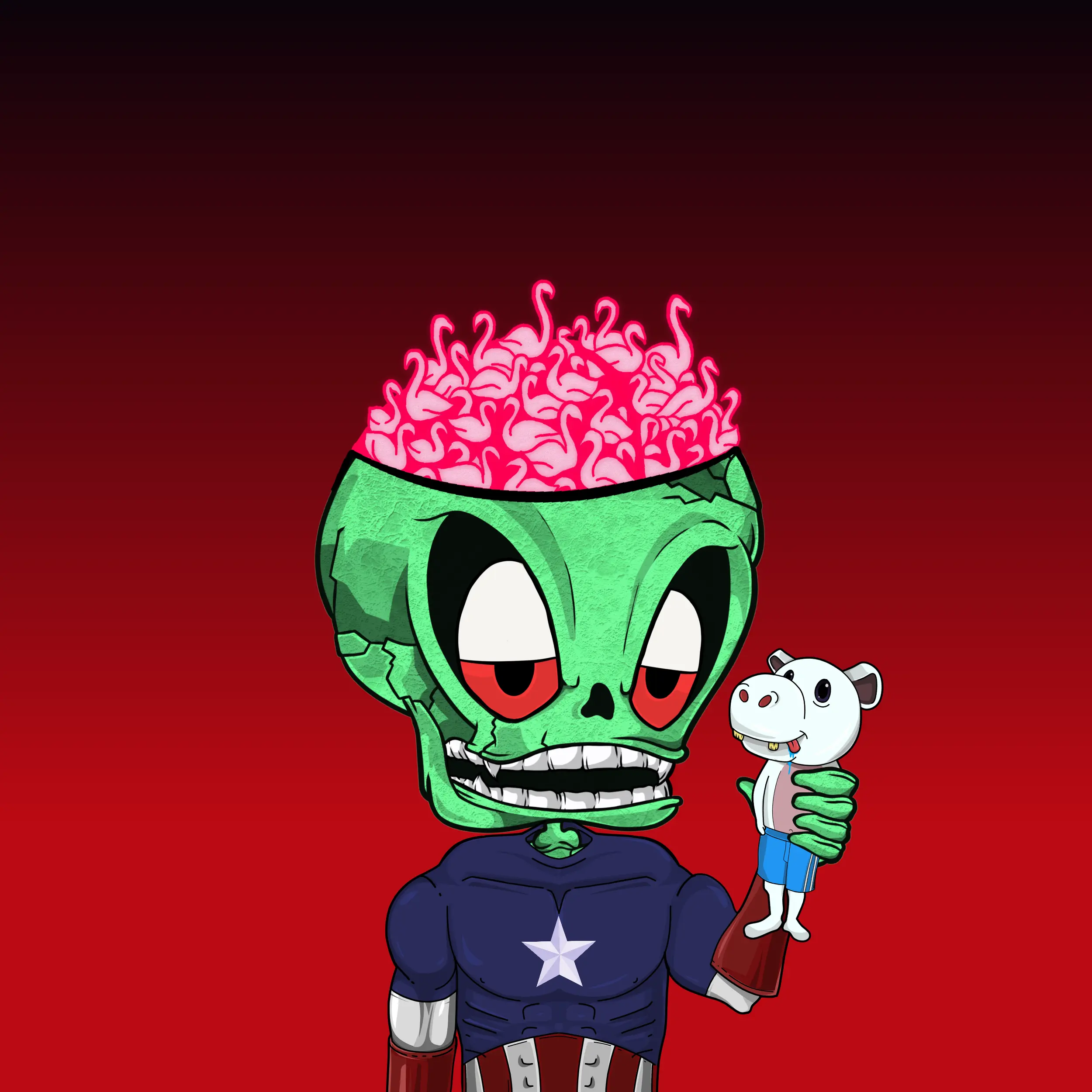 BoneBuddies #733 NFT on Algorand