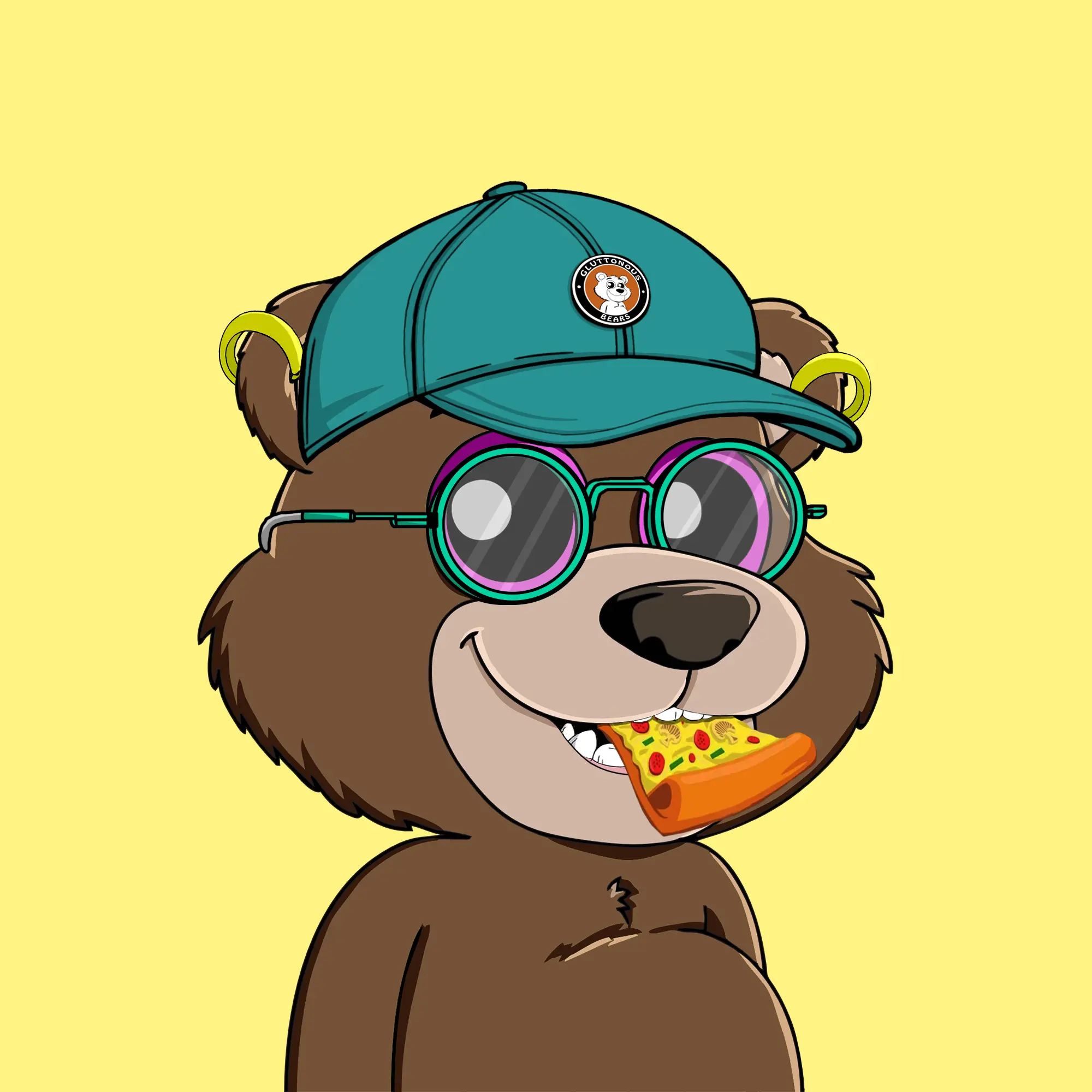 Gluttonous Bears #529 NFT on Algorand