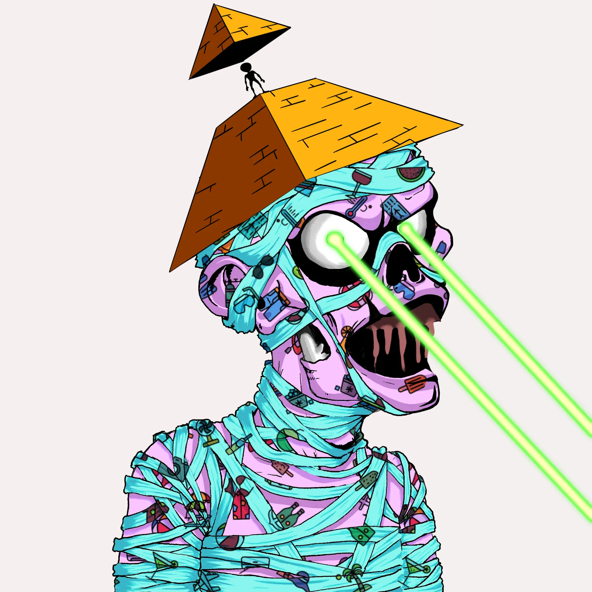 Algo Mummy #1415 NFT on Algorand