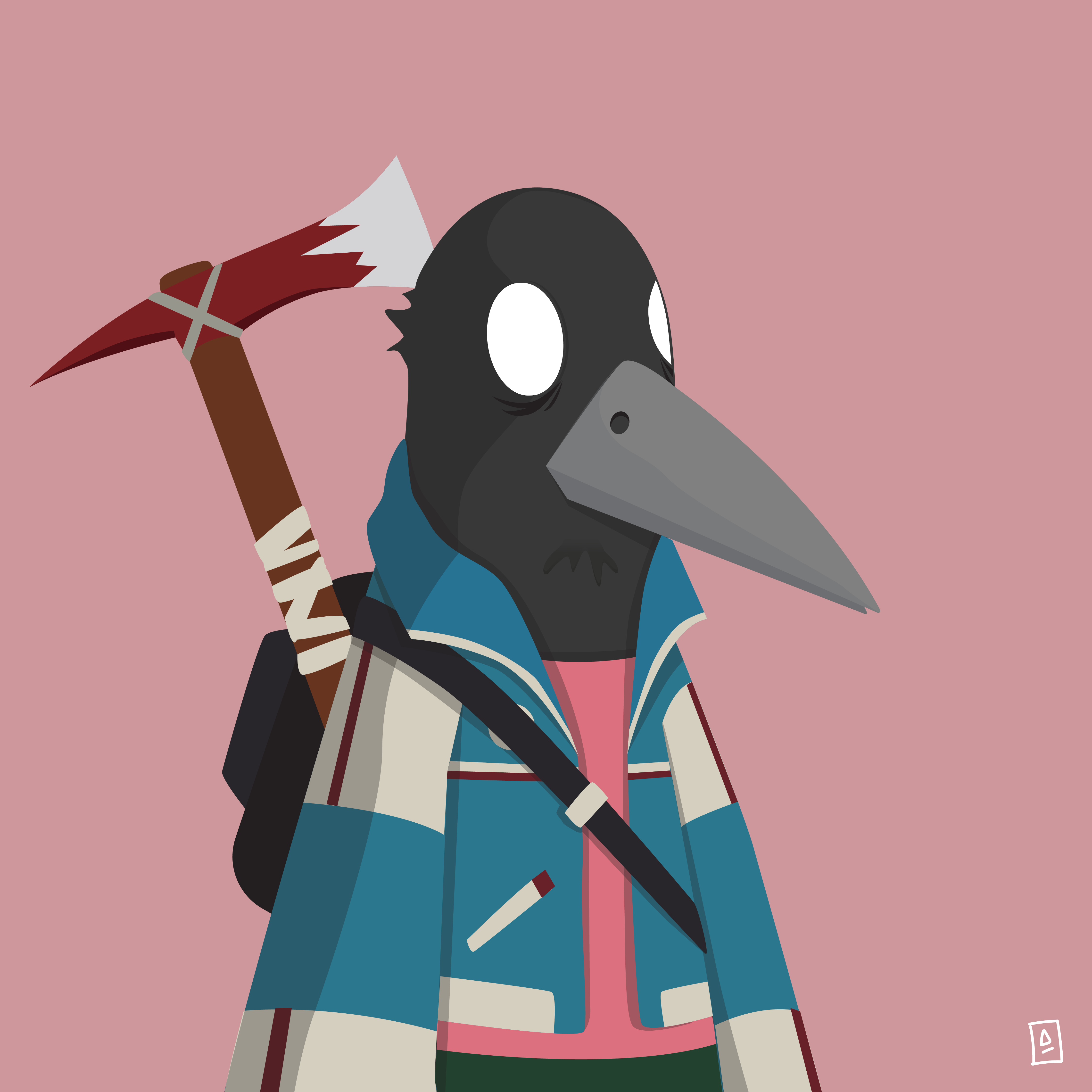 Corvus #809 NFT on Algorand