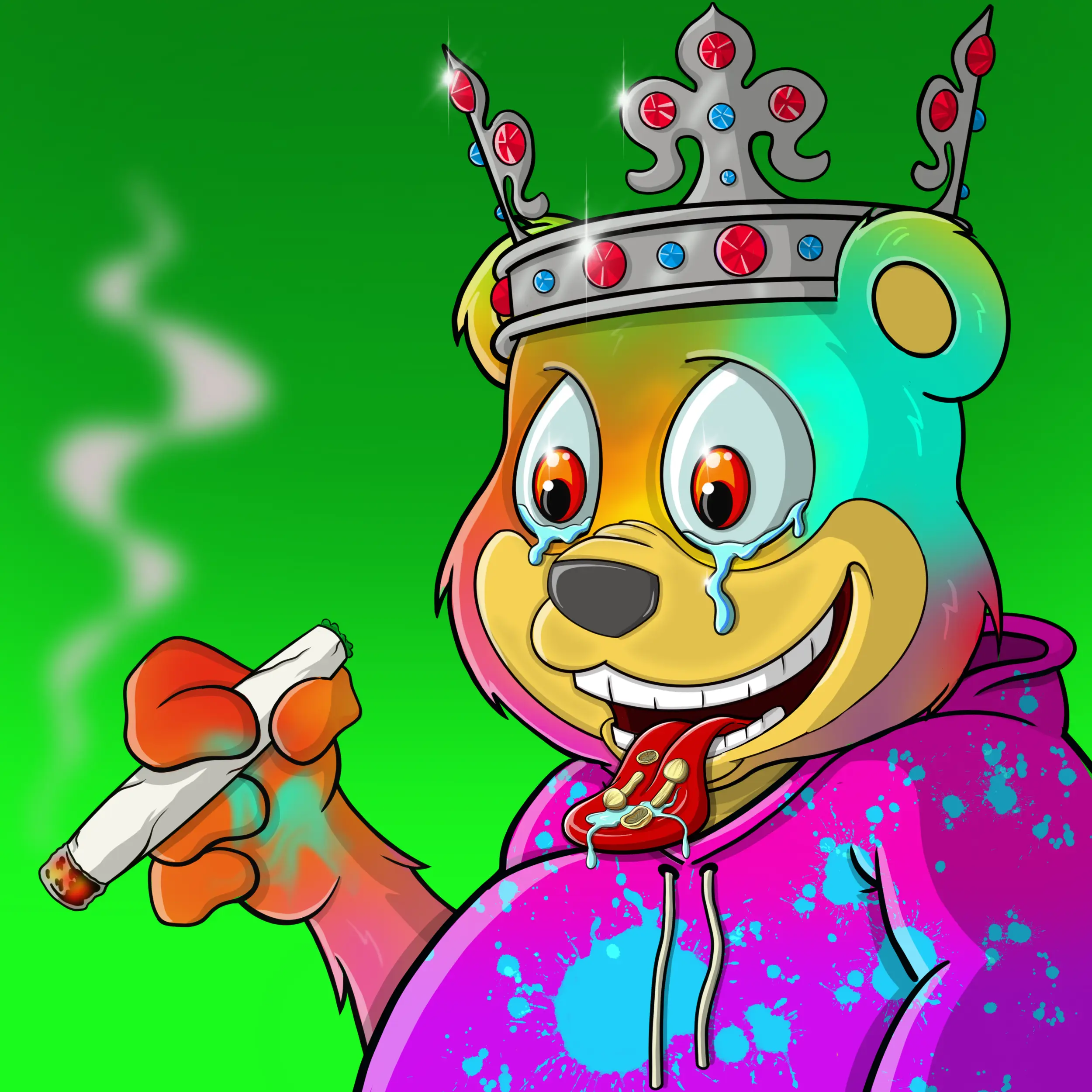 Burnin Bears #706 NFT on Algorand