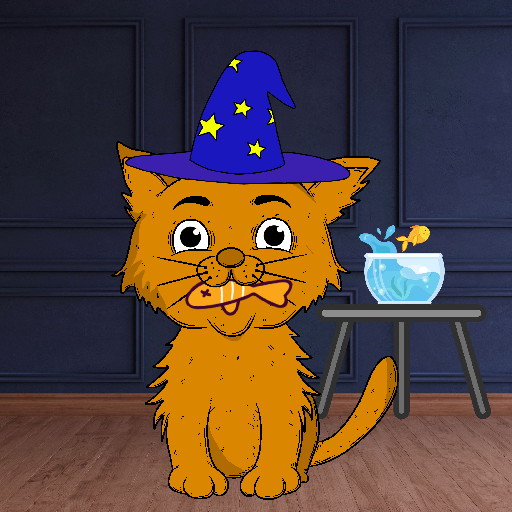 Happy Hoomens Cat#0153 NFT on Algorand