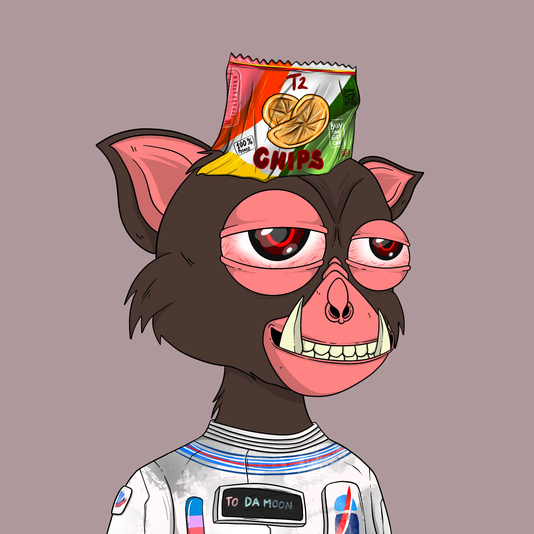 Trendy Tarsier #1343 NFT on Algorand