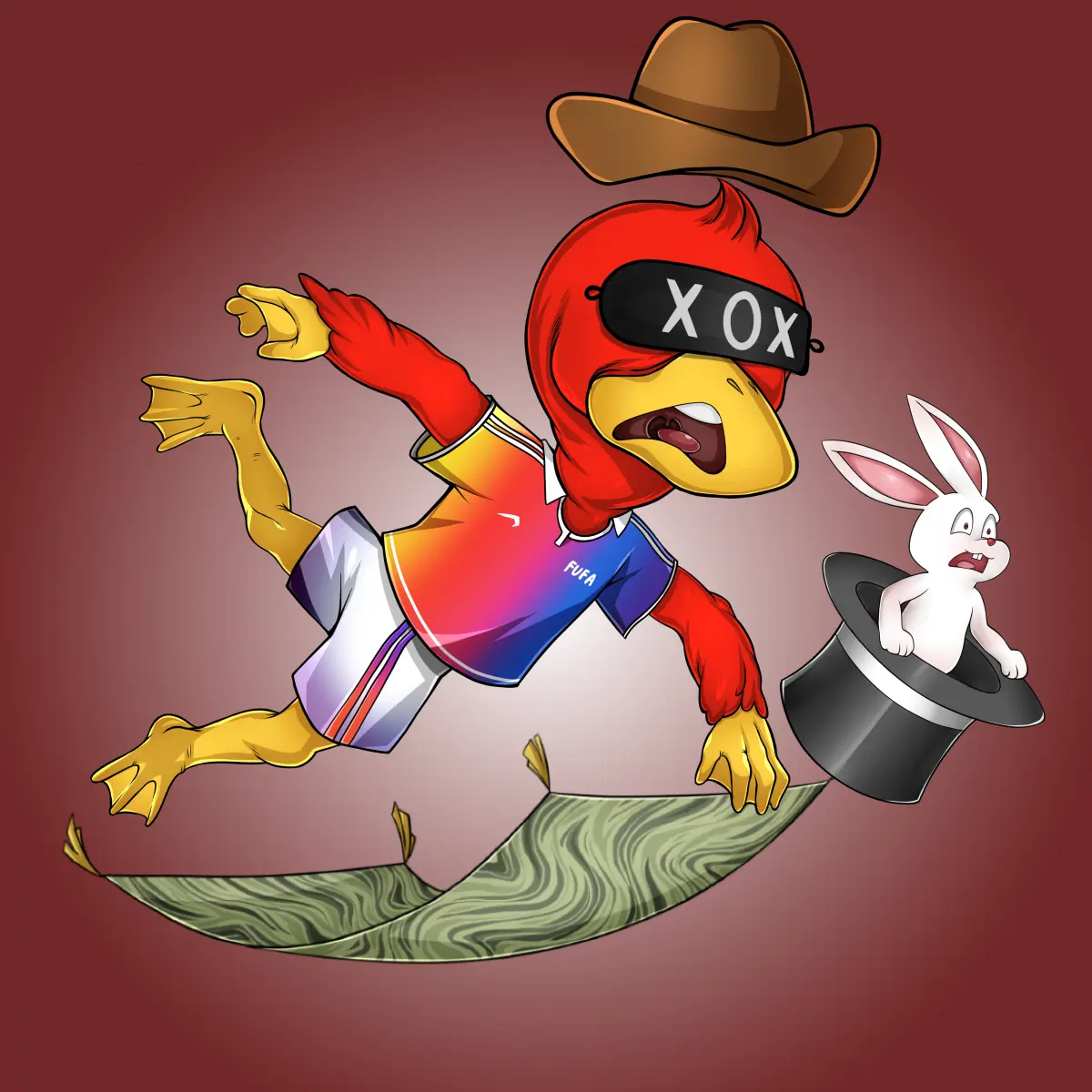 Rug Friends  #1166 NFT on Algorand