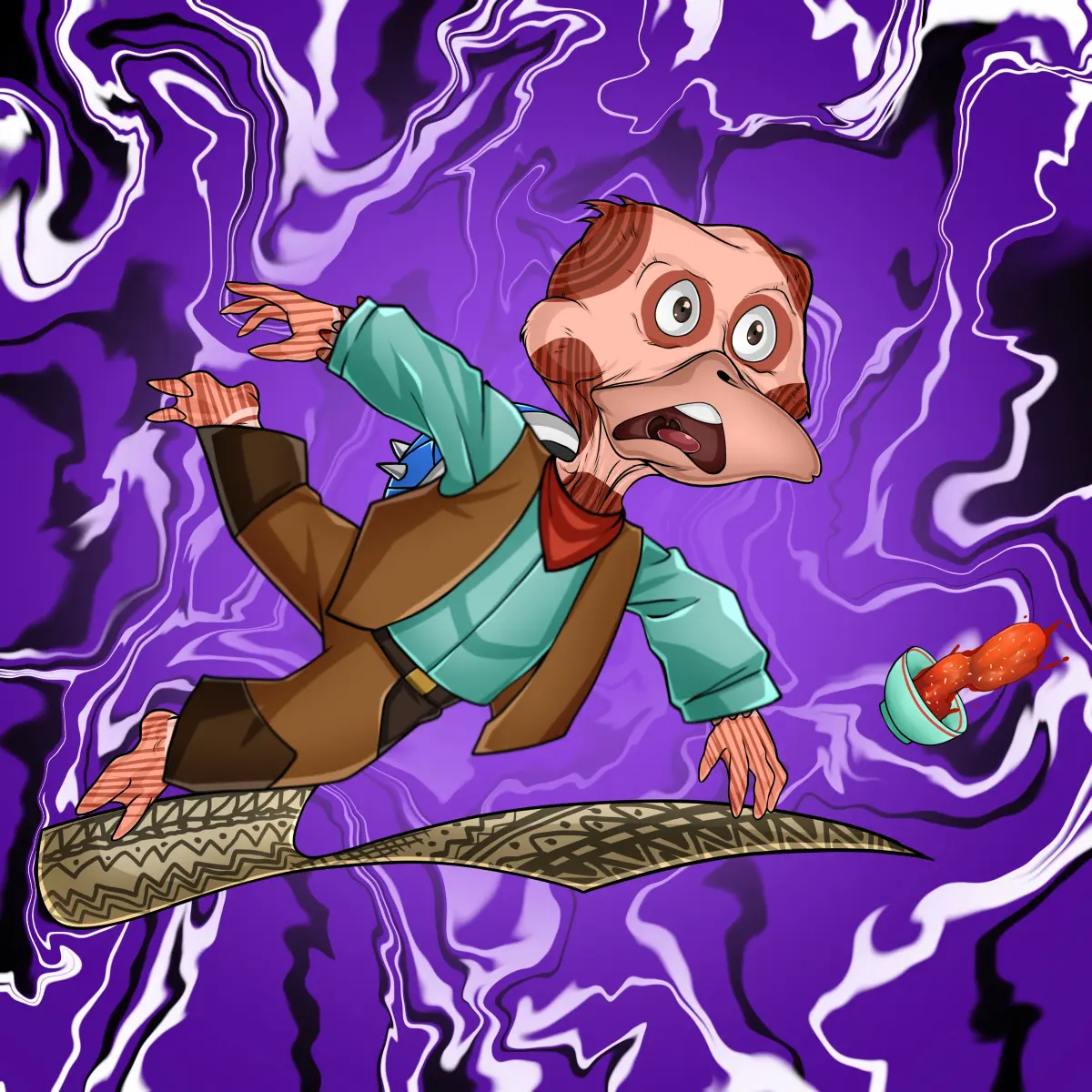 Rug Friends  #4895 NFT on Algorand