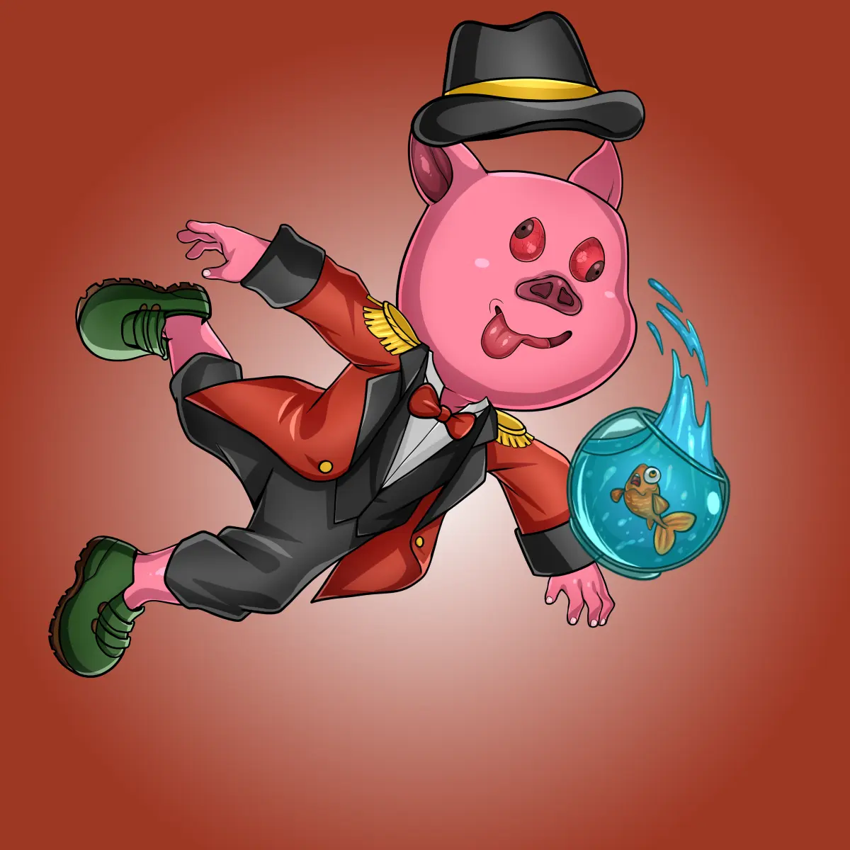 Rug Friends  #2916 NFT on Algorand