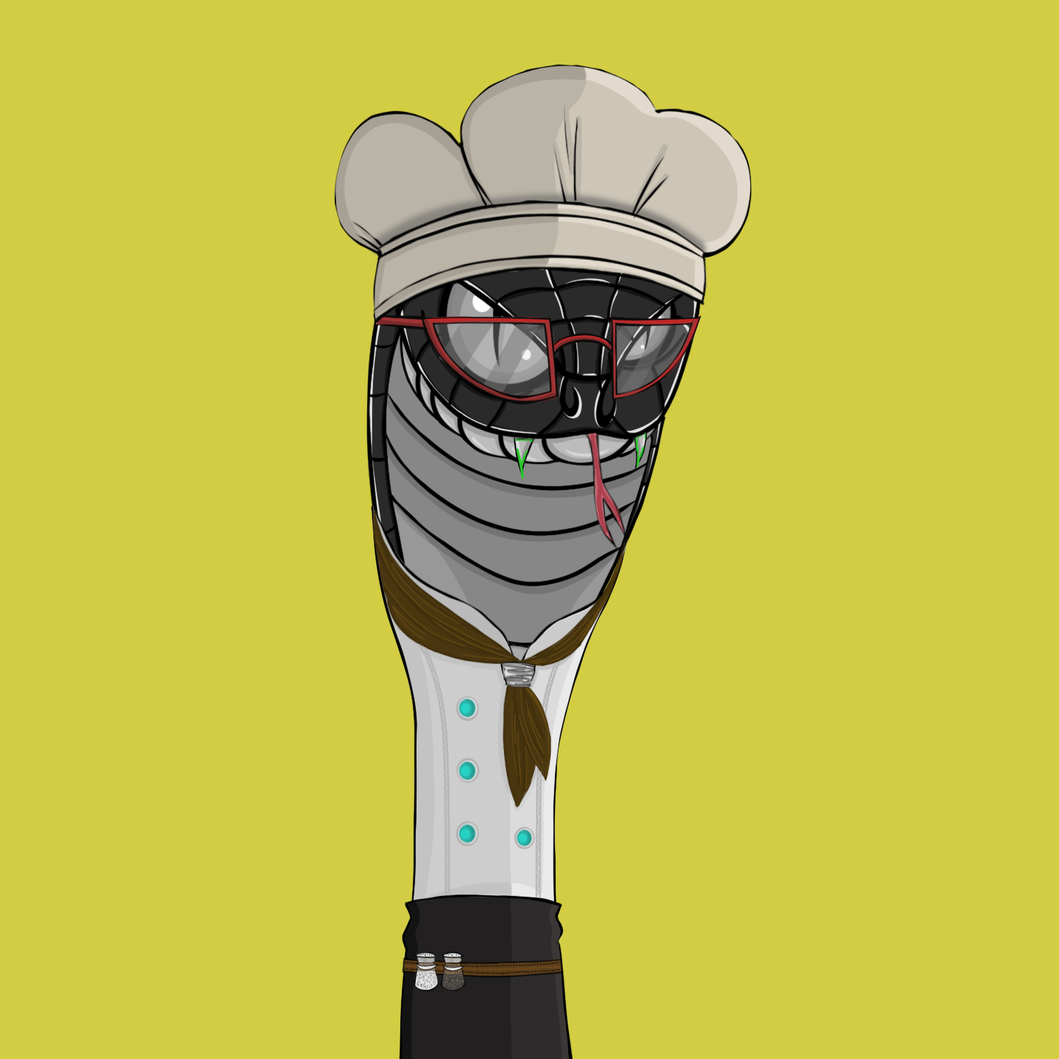 The Snake Cartel #51 NFT on Algorand